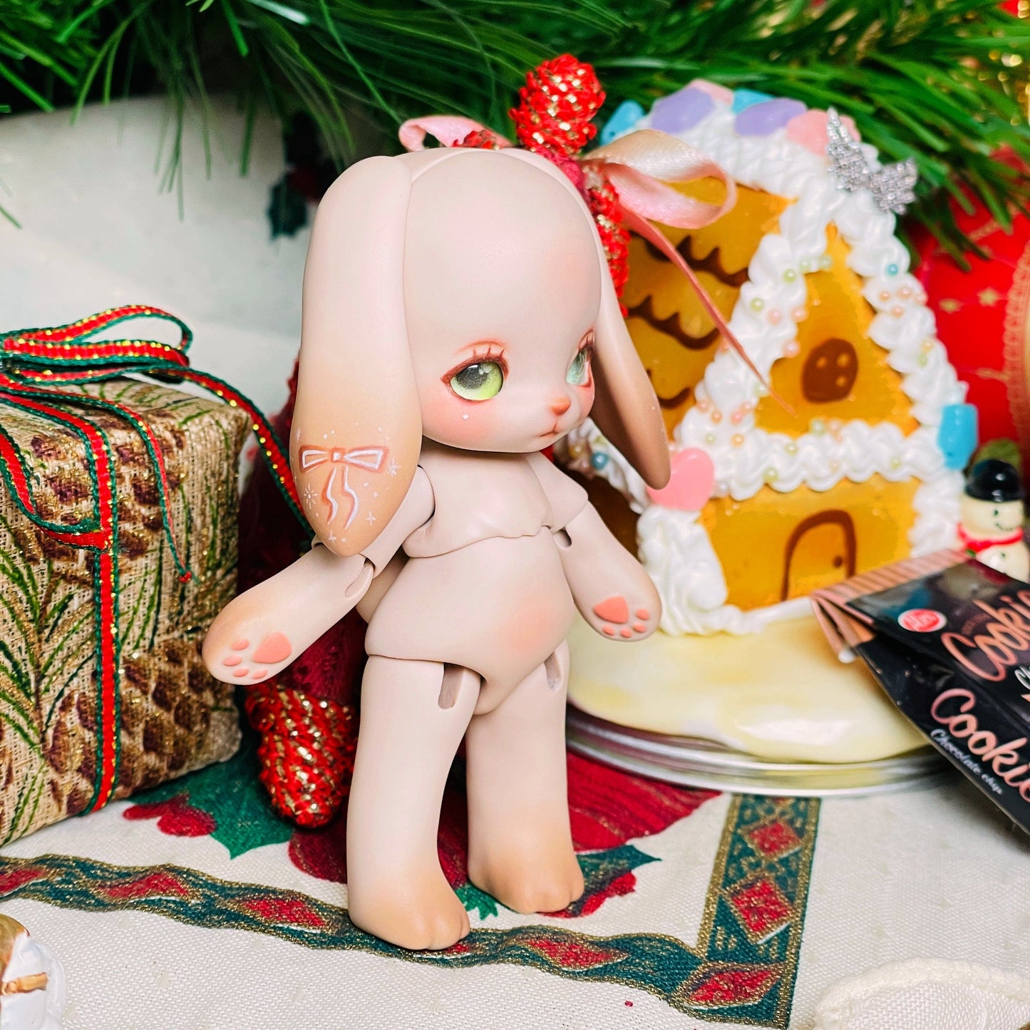 【GEPPETO FRIENDS】gfDolls KKuming Bunny 淺褐肌 BJD 版 / 現貨 - 紀物書館+JiWu Bookstore