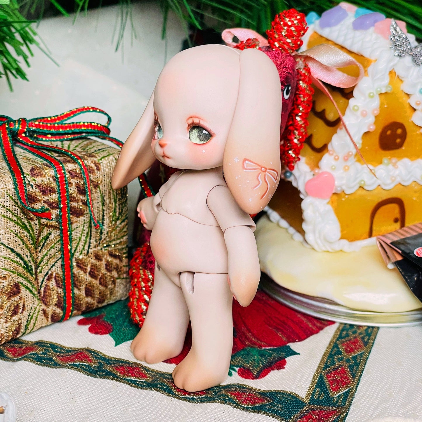 【GEPPETO FRIENDS】gfDolls KKuming Bunny 淺褐肌 BJD 版 / 現貨 - 紀物書館+JiWu Bookstore