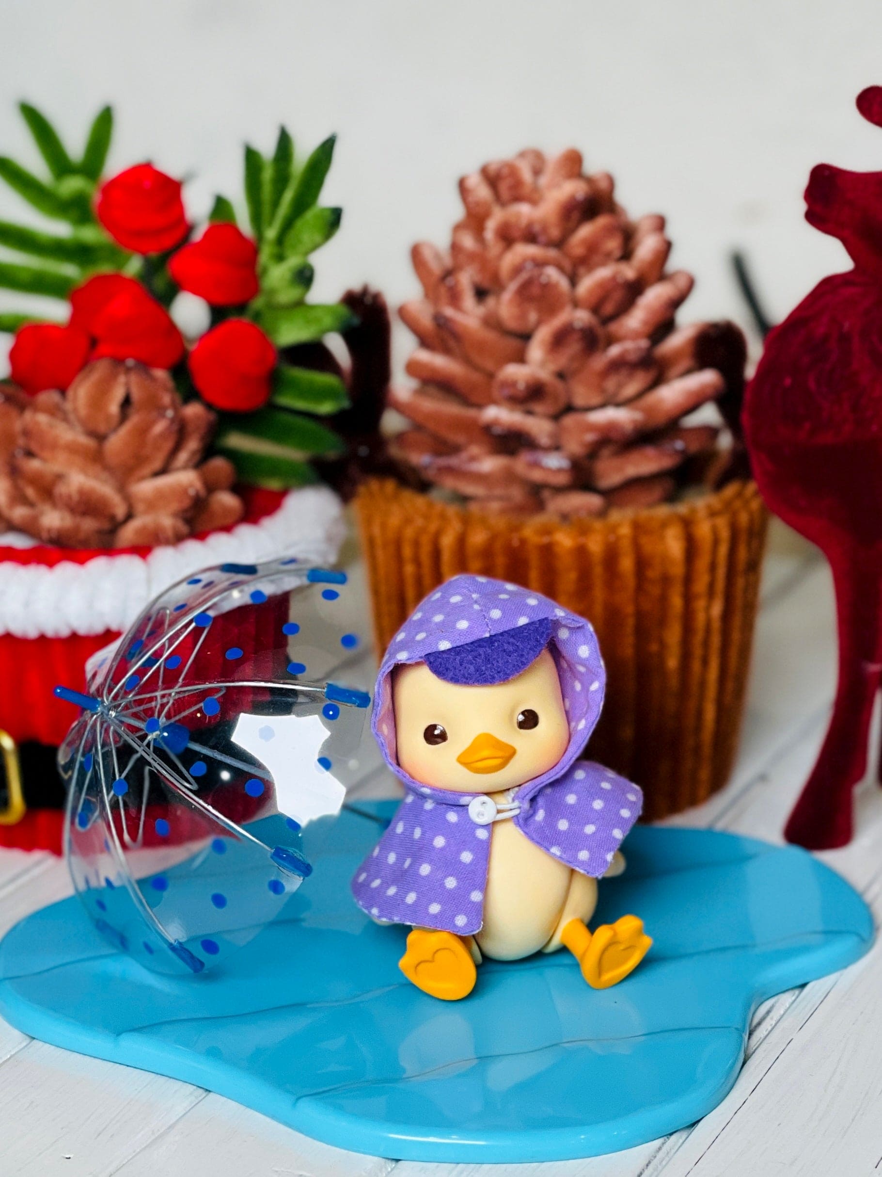 【GEPPETO FRIENDS】gfDolls little KKuming Duck 小鴨子 雨衣 / 現貨 - 紀物書館+JiWu Bookstore