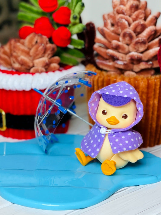 【GEPPETO FRIENDS】gfDolls little KKuming Duck 小鴨子 雨衣 / 現貨 - 紀物書館+JiWu Bookstore