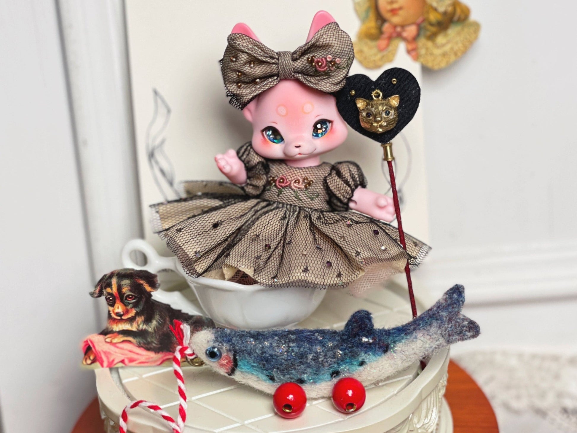 【Yenyumom】星夜漫步 刺繡洋裝套組 預購 / KUMUKUKU OB11 - 紀物書館+JiWu Bookstore