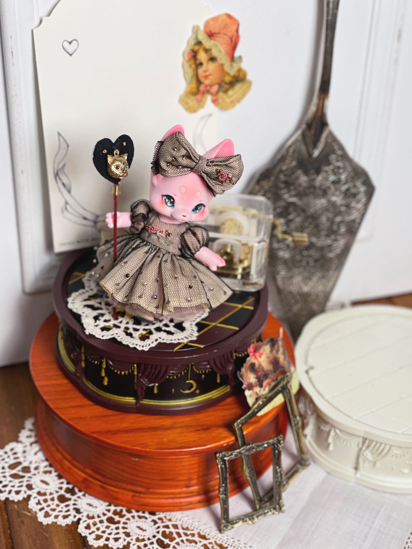 【Yenyumom】星夜漫步 刺繡洋裝套組 預購 / KUMUKUKU OB11 - 紀物書館+JiWu Bookstore