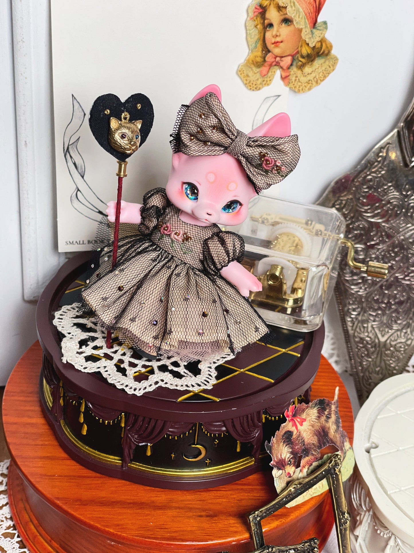 【Yenyumom】星夜漫步 刺繡洋裝套組 預購 / KUMUKUKU OB11 - 紀物書館+JiWu Bookstore