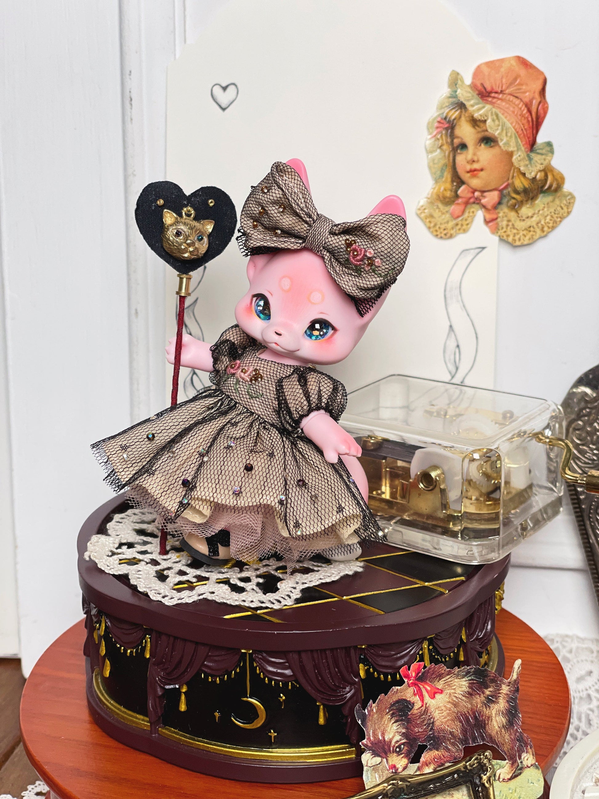 【Yenyumom】星夜漫步 刺繡洋裝套組 預購 / KUMUKUKU OB11 - 紀物書館+JiWu Bookstore