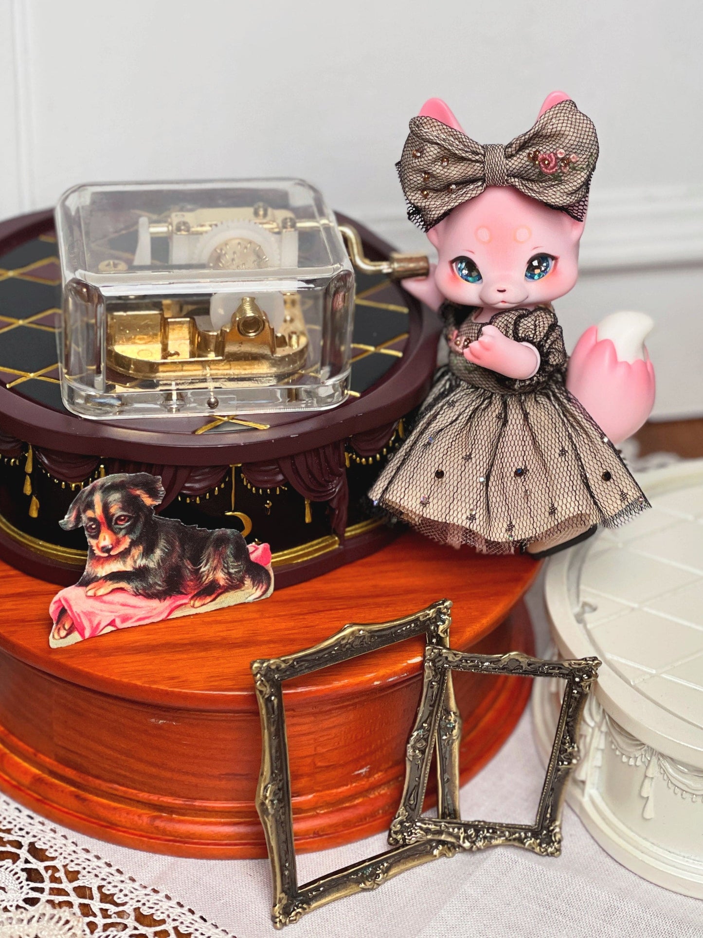 【Yenyumom】星夜漫步 刺繡洋裝套組 預購 / KUMUKUKU OB11 - 紀物書館+JiWu Bookstore