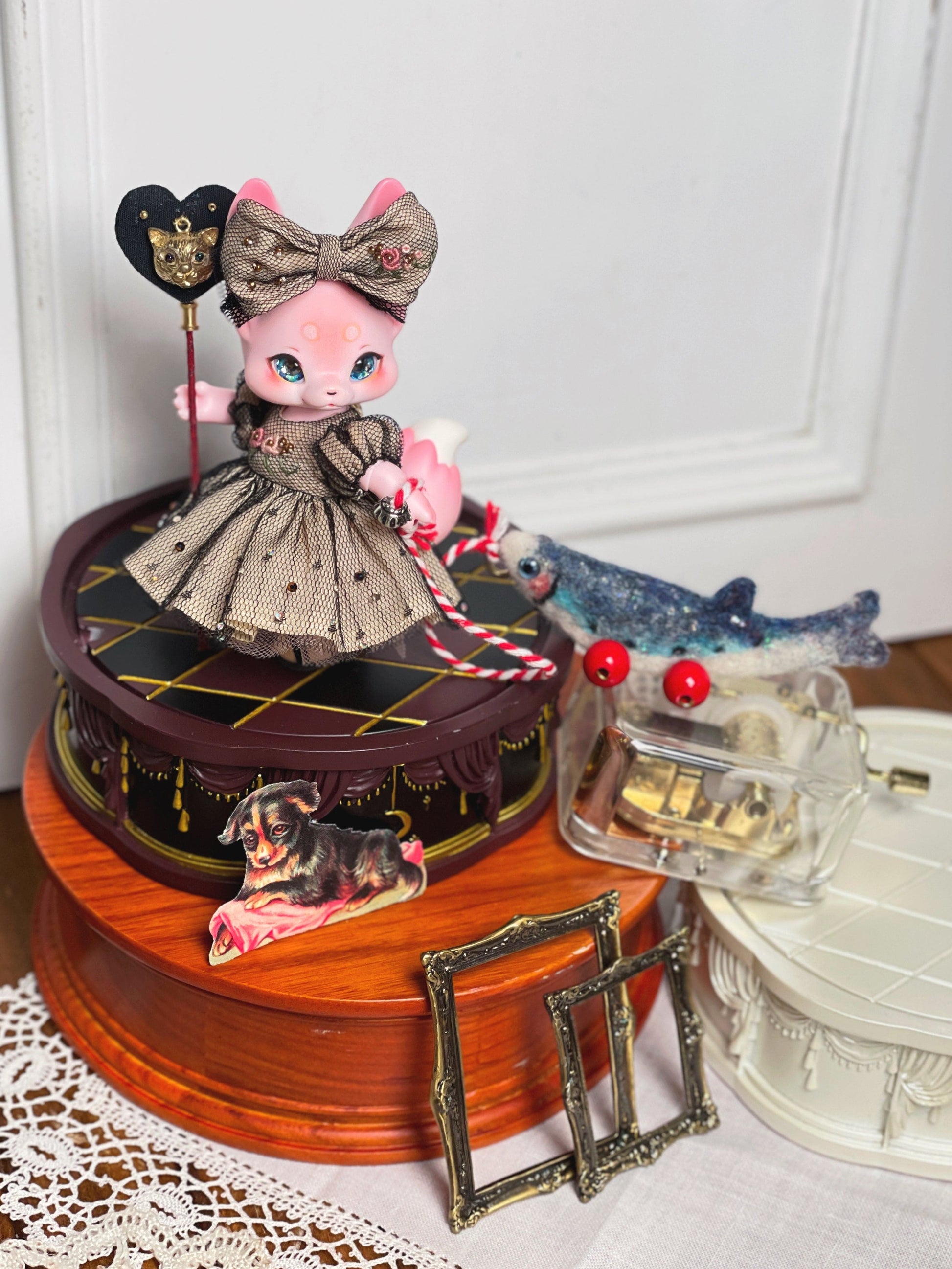 【Yenyumom】星夜漫步 刺繡洋裝套組 預購 / KUMUKUKU OB11 - 紀物書館+JiWu Bookstore