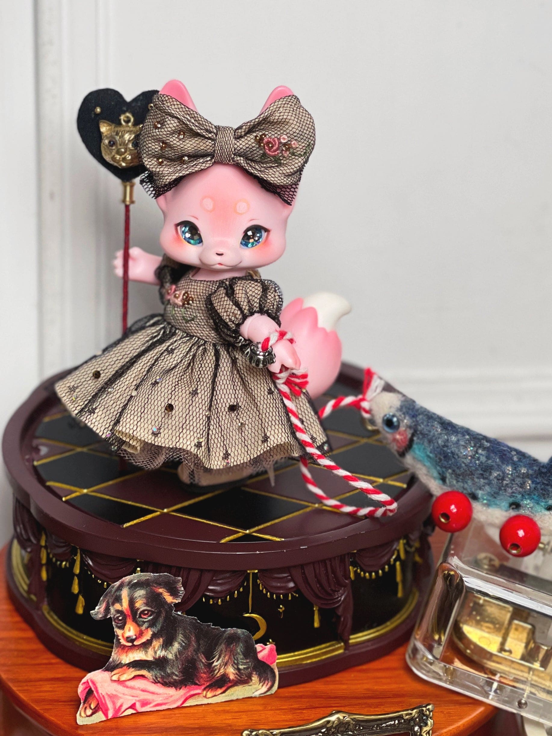 【Yenyumom】星夜漫步 刺繡洋裝套組 預購 / KUMUKUKU OB11 - 紀物書館+JiWu Bookstore