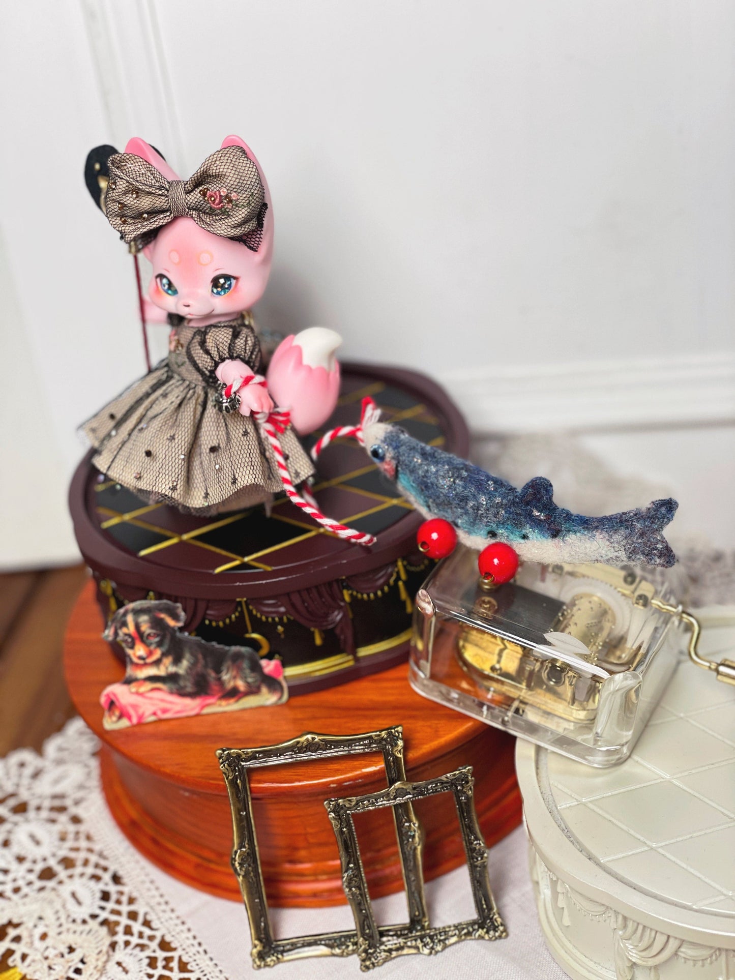 【Yenyumom】星夜漫步 刺繡洋裝套組 預購 / KUMUKUKU OB11 - 紀物書館+JiWu Bookstore