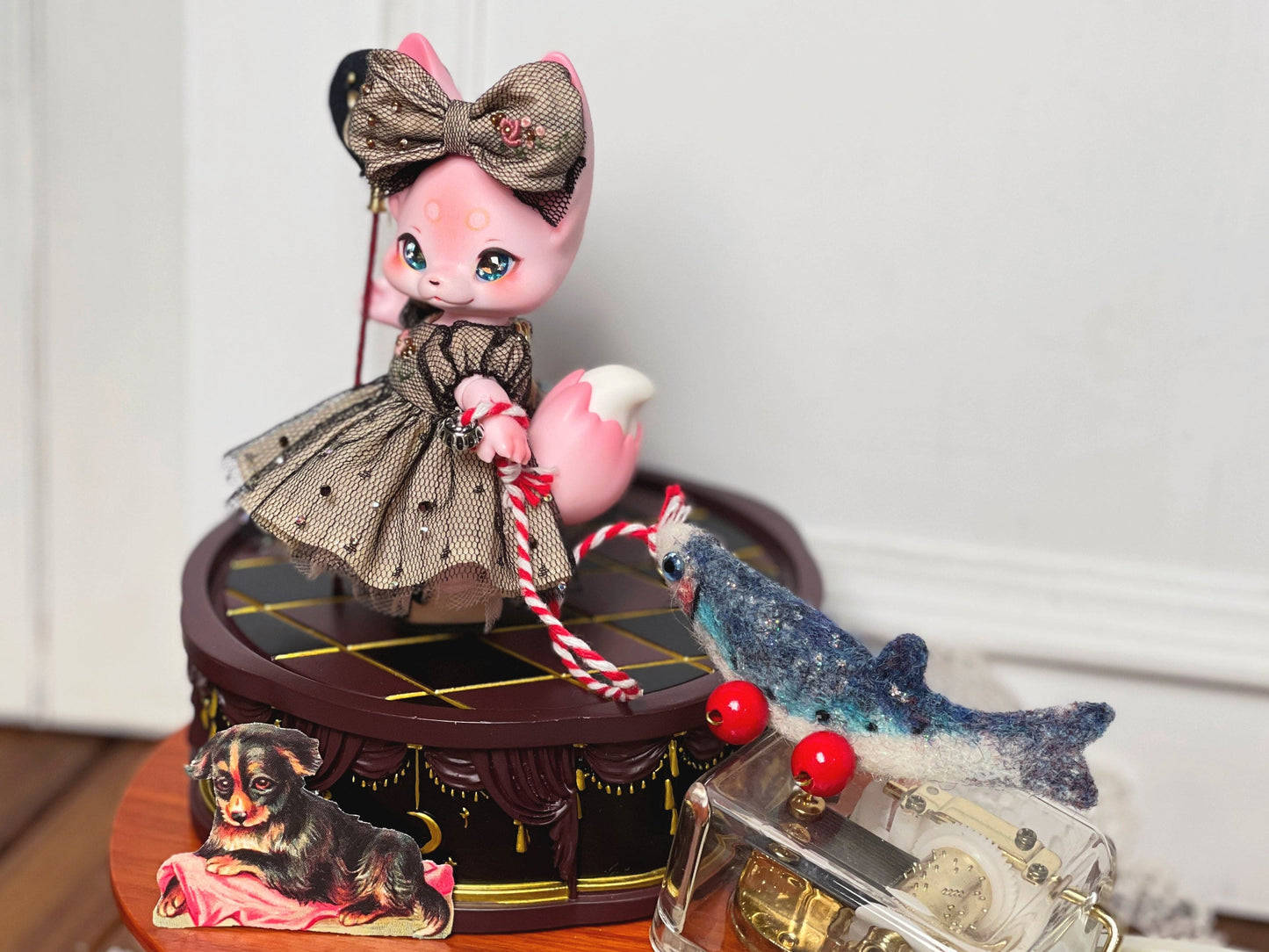 【Yenyumom】星夜漫步 刺繡洋裝套組 預購 / KUMUKUKU OB11 - 紀物書館+JiWu Bookstore