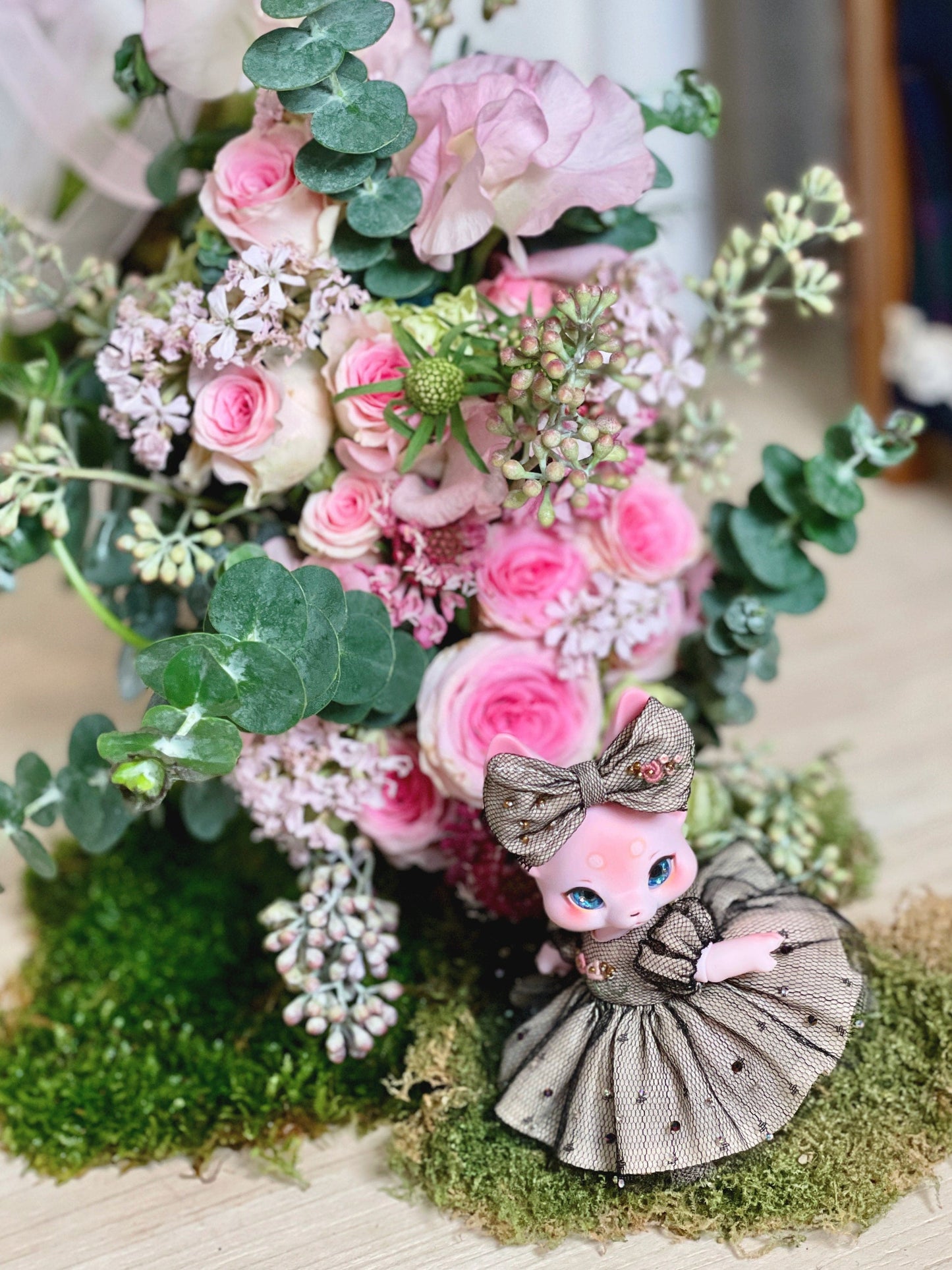 【Yenyumom】星夜漫步 刺繡洋裝套組 預購 / KUMUKUKU OB11 - 紀物書館+JiWu Bookstore