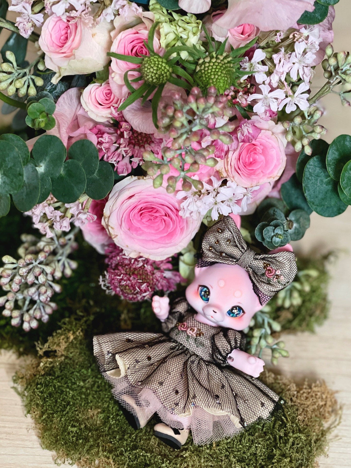 【Yenyumom】星夜漫步 刺繡洋裝套組 預購 / KUMUKUKU OB11 - 紀物書館+JiWu Bookstore