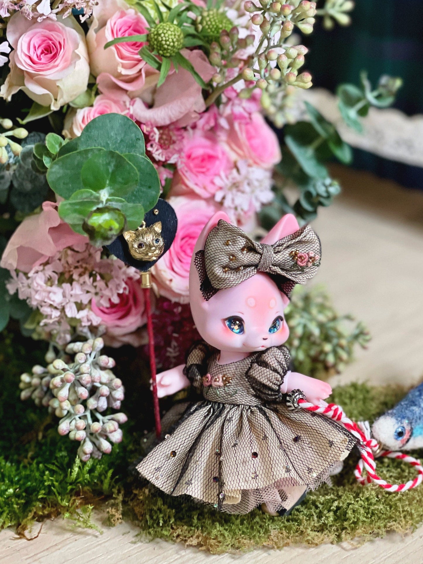 【Yenyumom】星夜漫步 刺繡洋裝套組 預購 / KUMUKUKU OB11 - 紀物書館+JiWu Bookstore