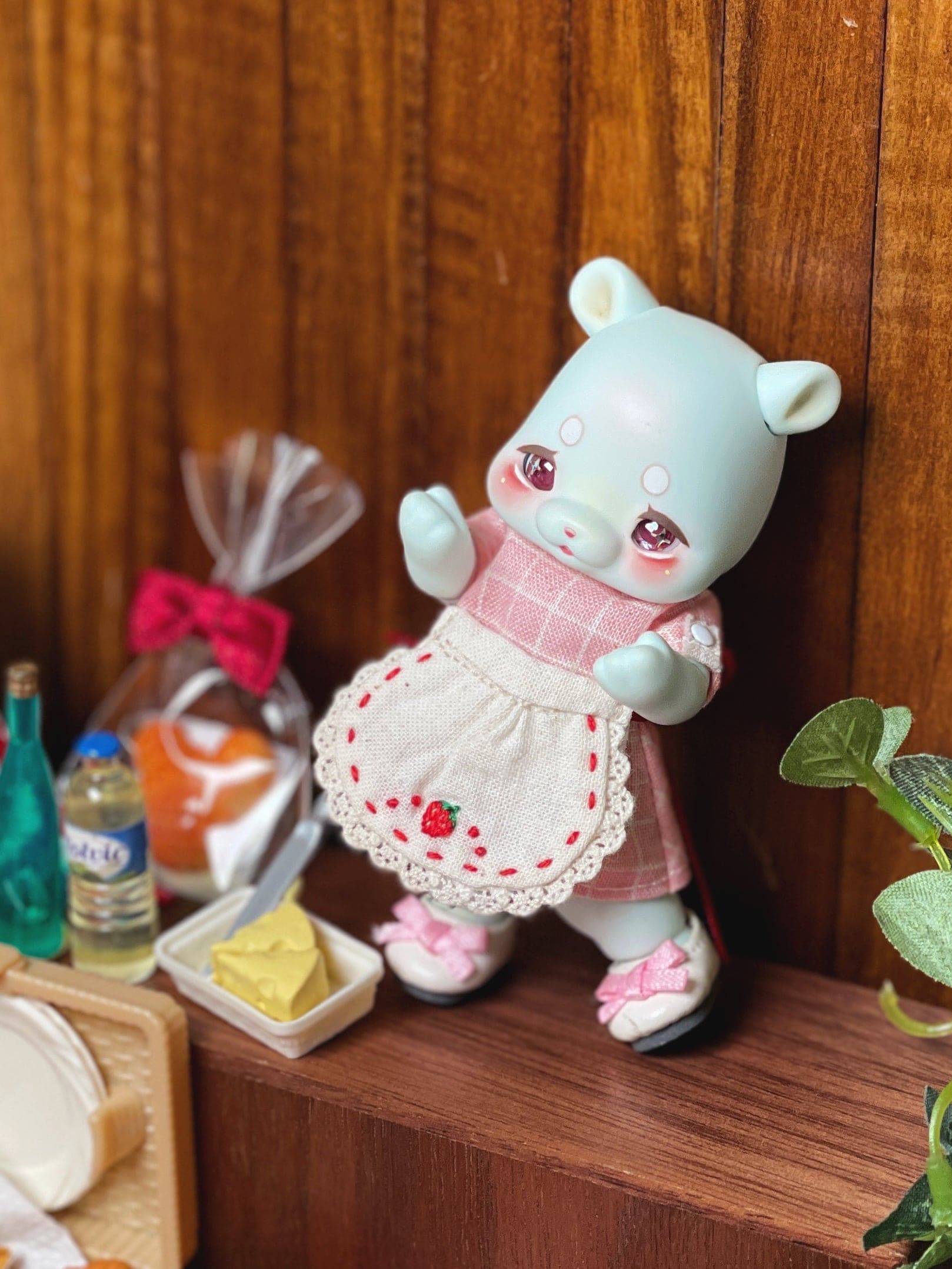 【Dear My Lady】半樹脂閃眼 糖漬櫻桃 星星瞳 / 8mm BJD kumukuku Cocoriang OBITSU OB11 - 紀物書館+JiWu Bookstore