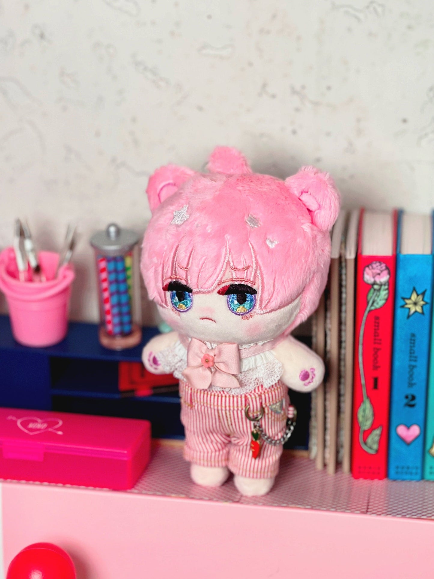 【TrioRhombus小角落】小花領巾2.0 多色 / BJD kumukuku 棉花娃 小寵 甜心小熊 - 紀物書館+JiWu Bookstore