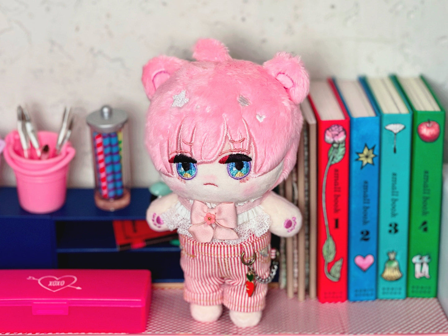 【TrioRhombus小角落】小花領巾2.0 多色 / BJD kumukuku 棉花娃 小寵 甜心小熊 - 紀物書館+JiWu Bookstore