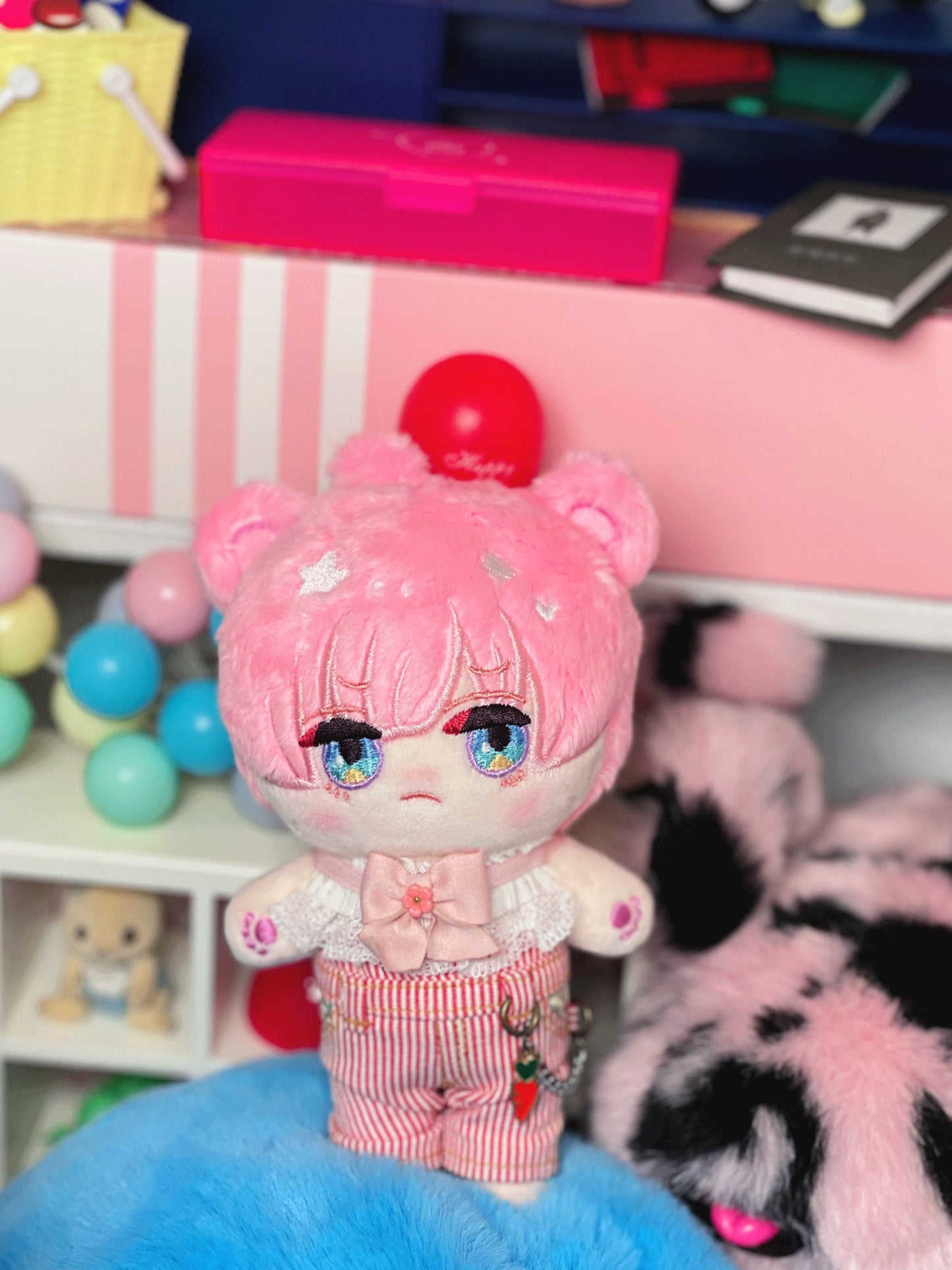 【TrioRhombus小角落】小花領巾2.0 多色 / BJD kumukuku 棉花娃 小寵 甜心小熊 - 紀物書館+JiWu Bookstore