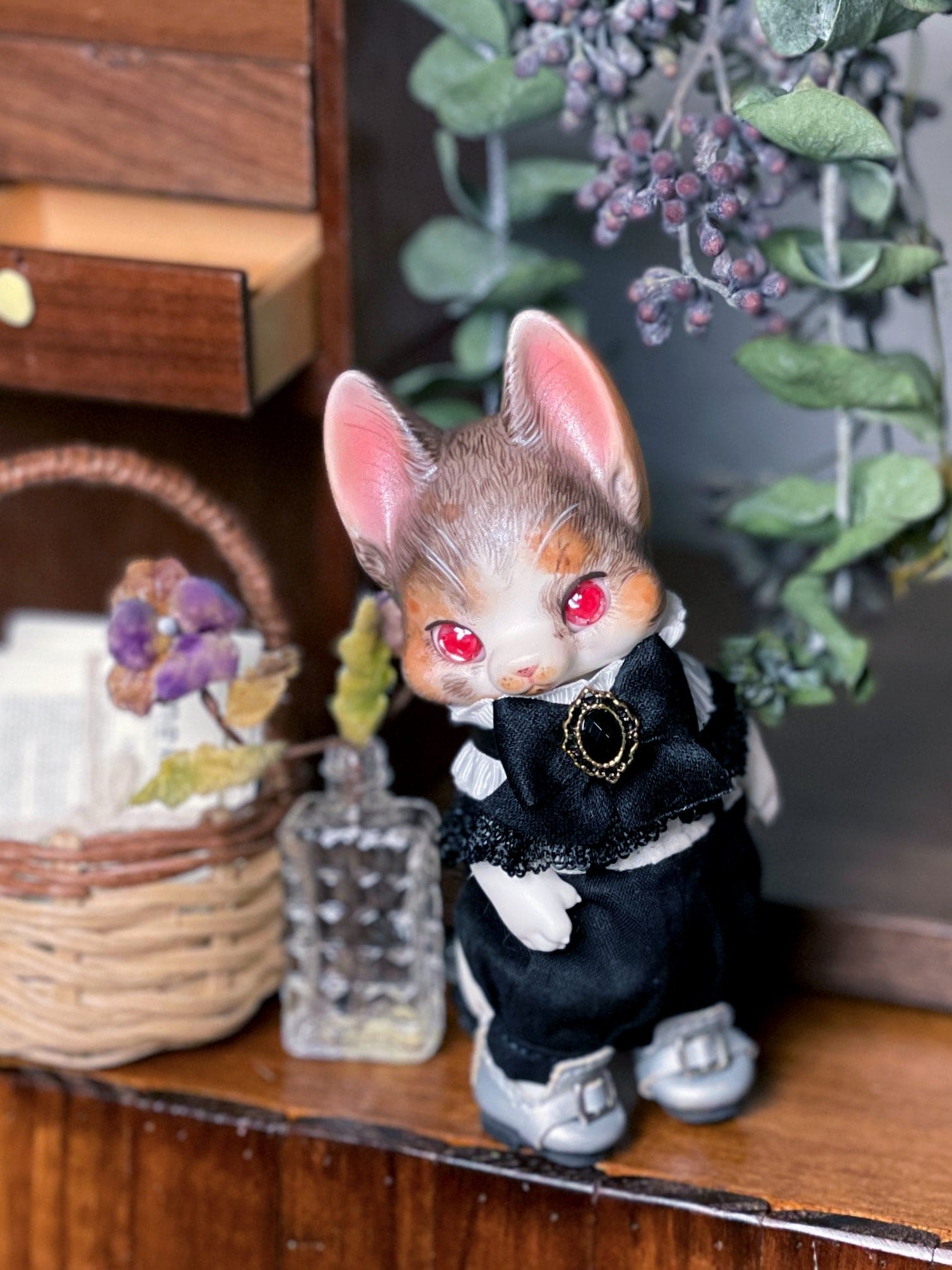 【TrioRhombus小角落】古典領巾2.0 / BJD kumukuku 棉花娃 小寵 甜心小熊 - 紀物書館+JiWu Bookstore