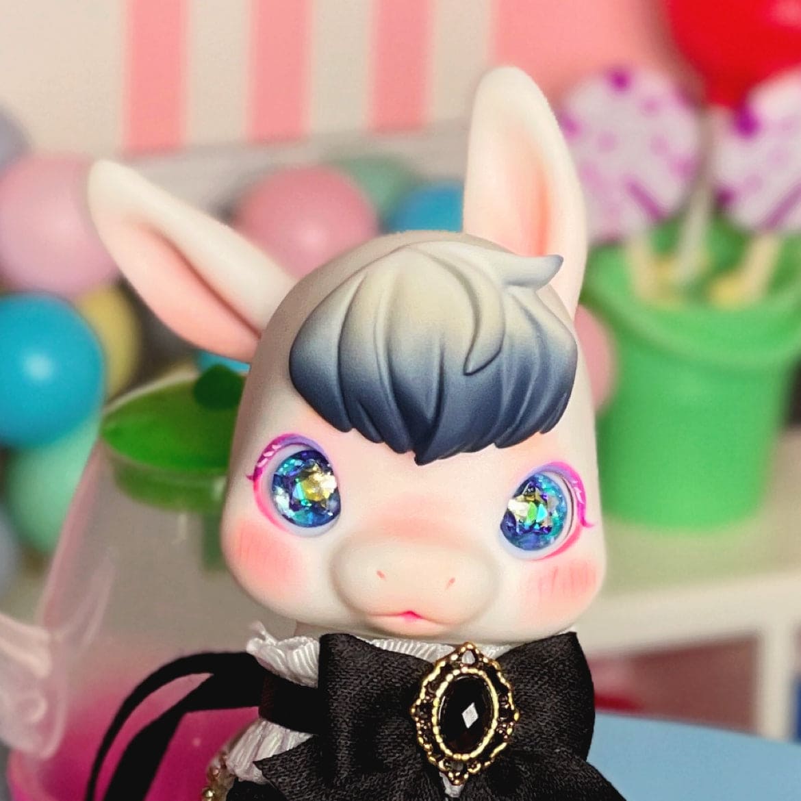 【Dear My Lady】半樹脂閃眼 海洋寶藏 香檳星 / 10mm BJD kumukuku Cocoriang OBITSU OB11 - 紀物書館+JiWu Bookstore