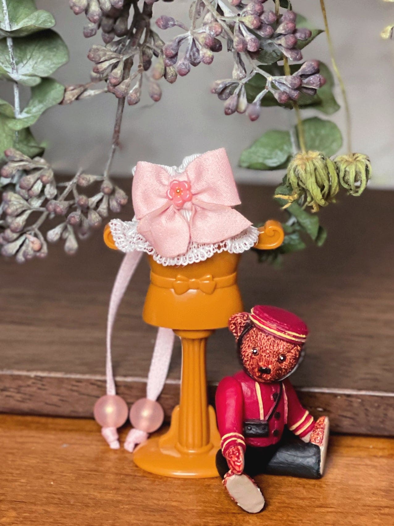 【TrioRhombus小角落】小花領巾2.0 多色 / BJD kumukuku 棉花娃 小寵 甜心小熊 - 紀物書館+JiWu Bookstore