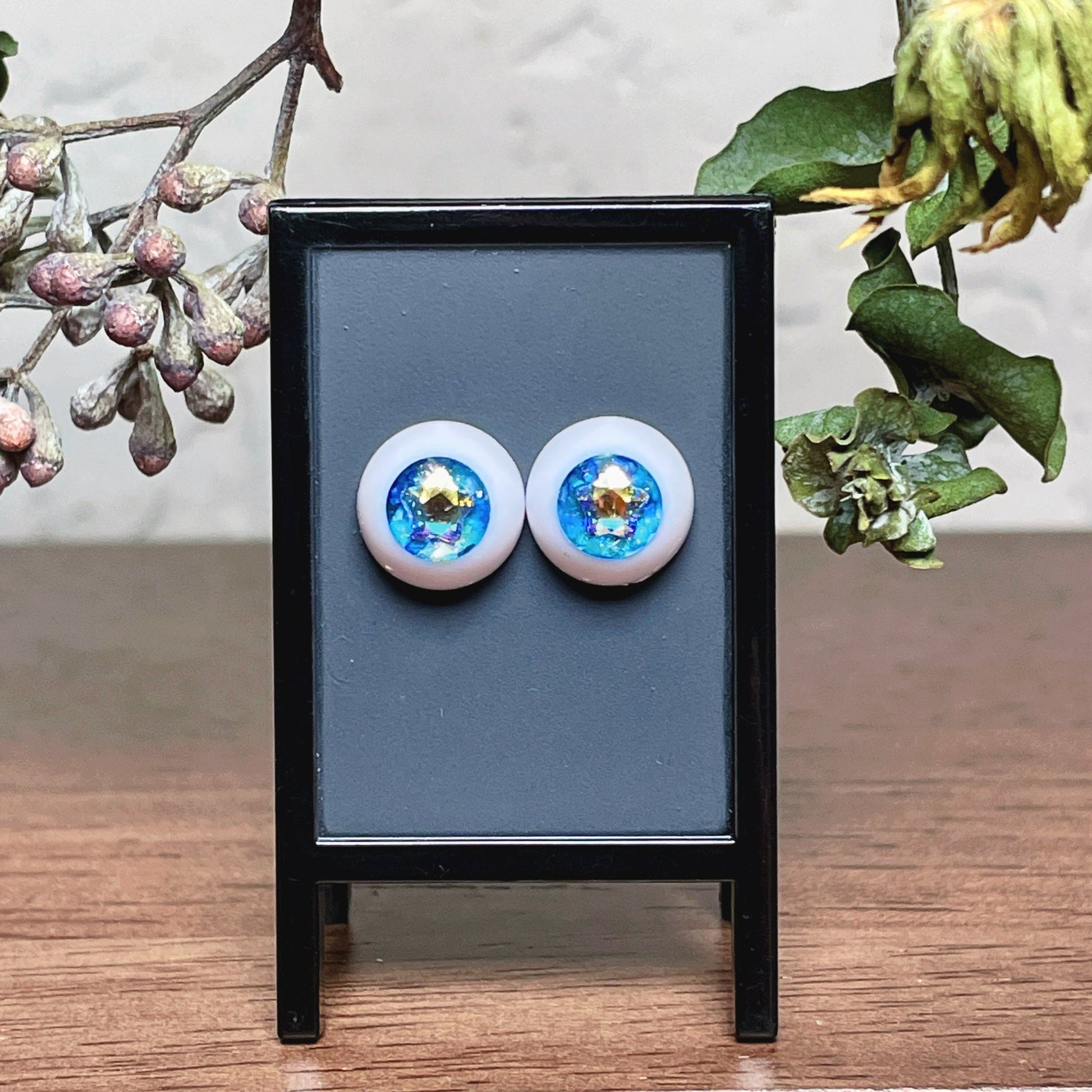 【Dear My Lady】半樹脂閃眼 海洋寶藏 香檳星 / 10mm BJD kumukuku Cocoriang OBITSU OB11 - 紀物書館+JiWu Bookstore