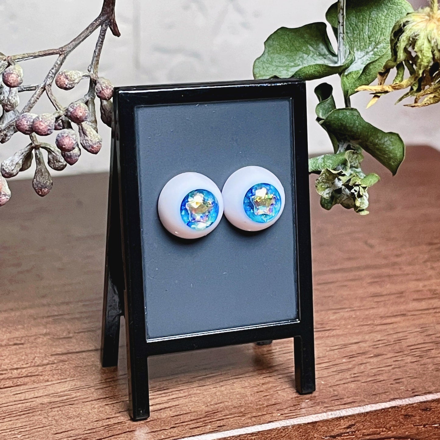 【Dear My Lady】半樹脂閃眼 海洋寶藏 香檳星 / 10mm BJD kumukuku Cocoriang OBITSU OB11 - 紀物書館+JiWu Bookstore