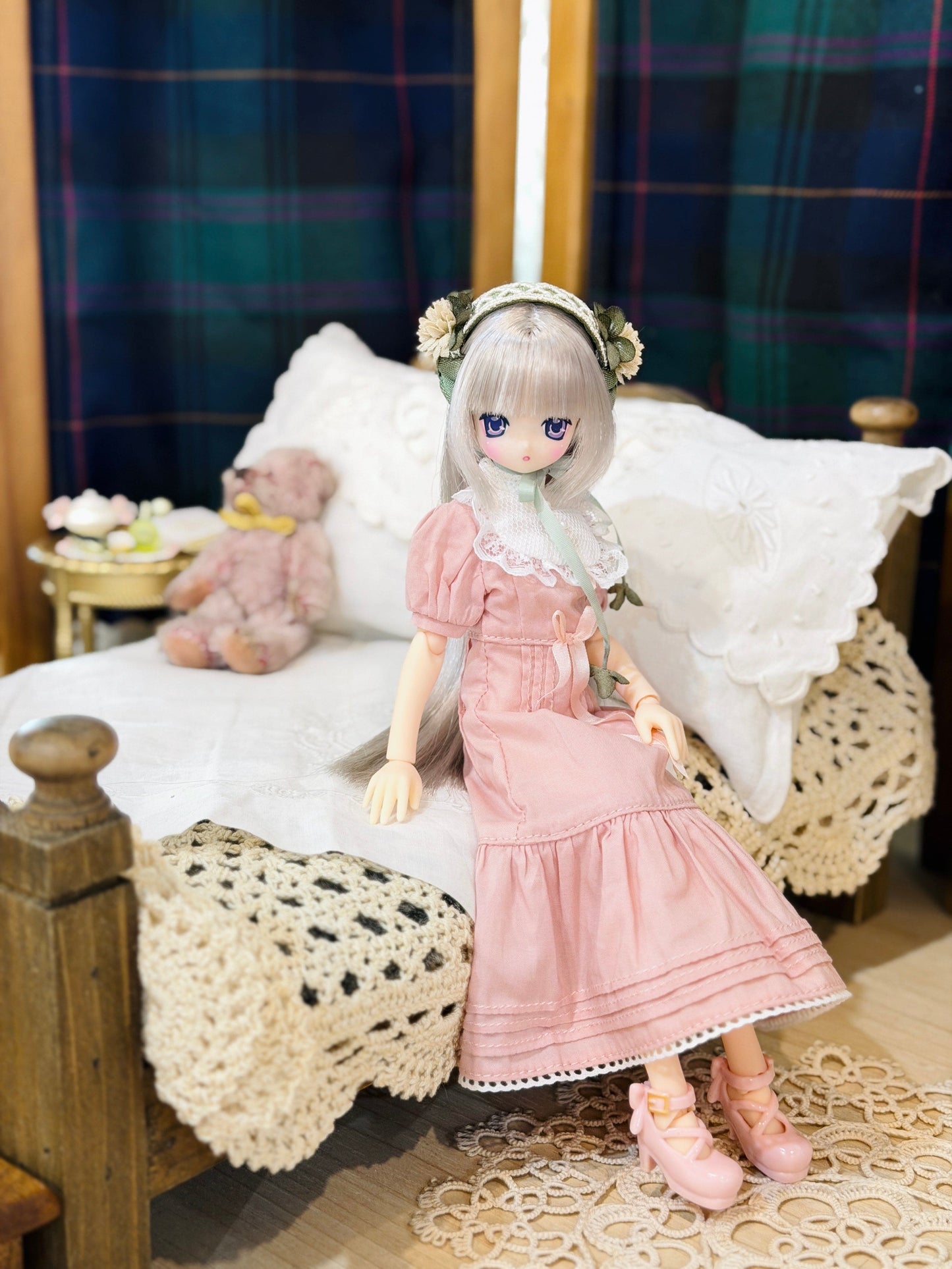 【Licca Castle】Galum Collection 17 泡泡袖洋裝組 / 22cm Pureneemo OB22 ruruko