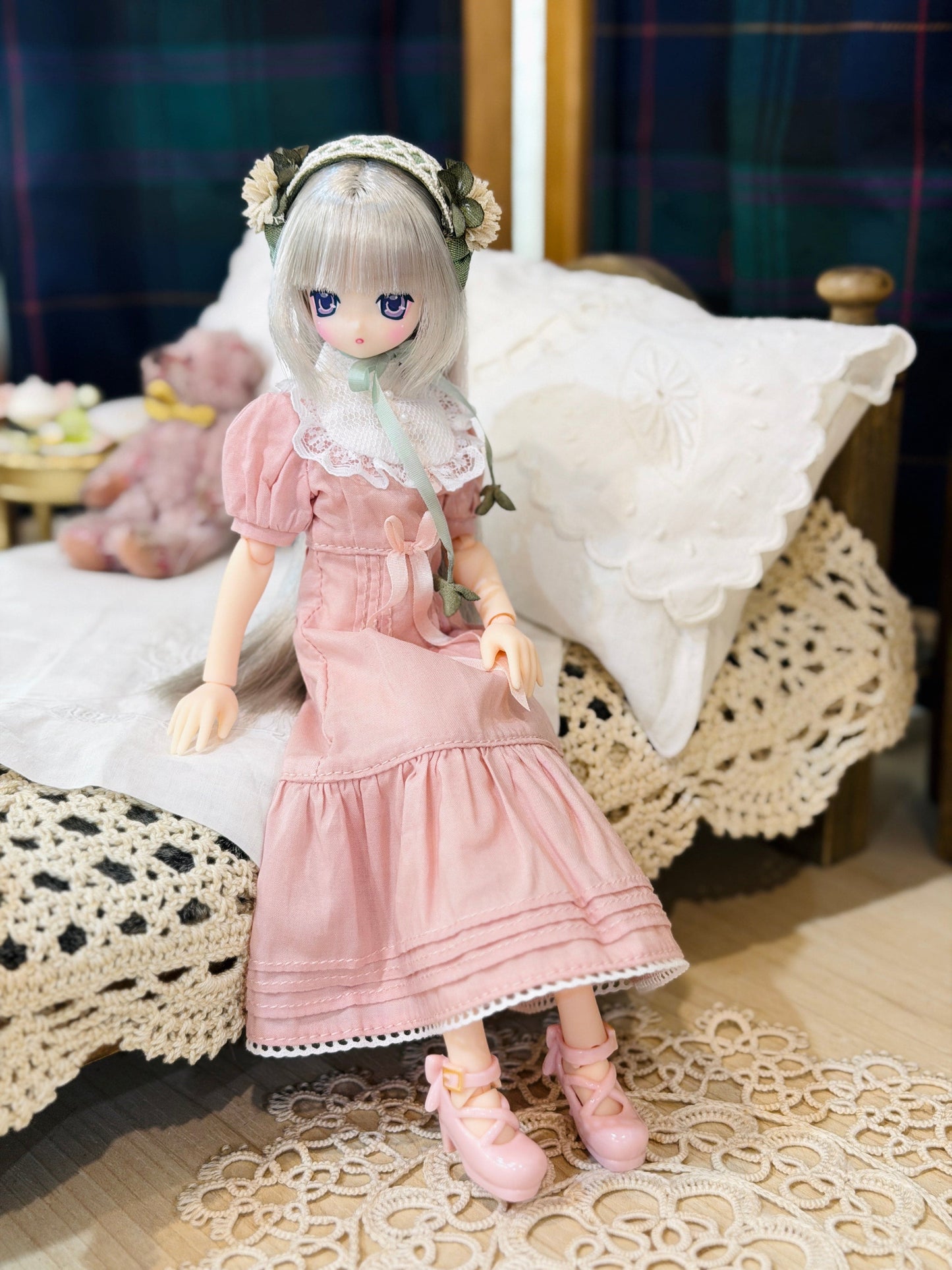 【Licca Castle】Galum Collection 17 泡泡袖洋裝組 / 22cm Pureneemo OB22 ruruko