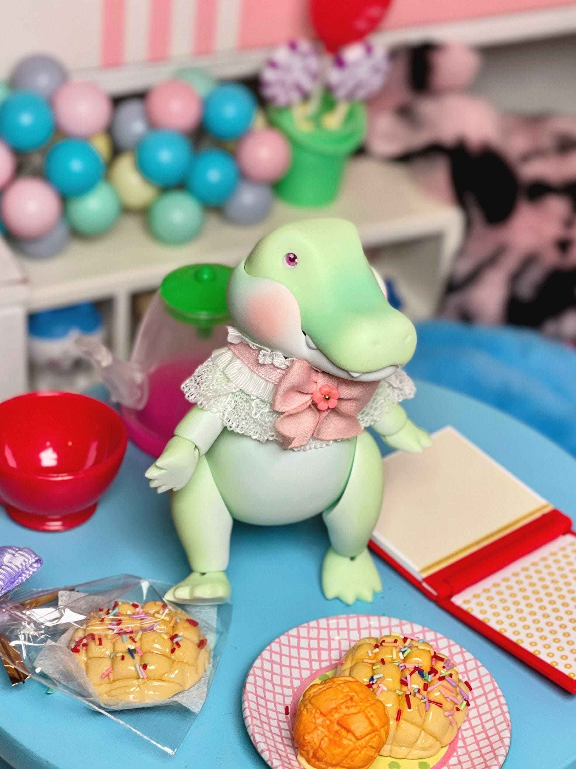 【Hatter's Grove】小鱷魚 Zucchini / 1/8 BJD KUMUKUKU - 紀物書館+JiWu Bookstore