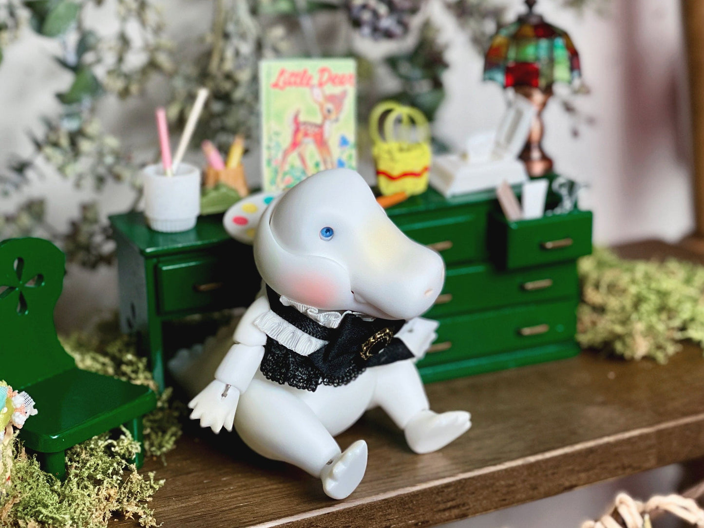 【Hatter's Grove】小鱷魚 Zucchini / 1/8 BJD KUMUKUKU - 紀物書館+JiWu Bookstore