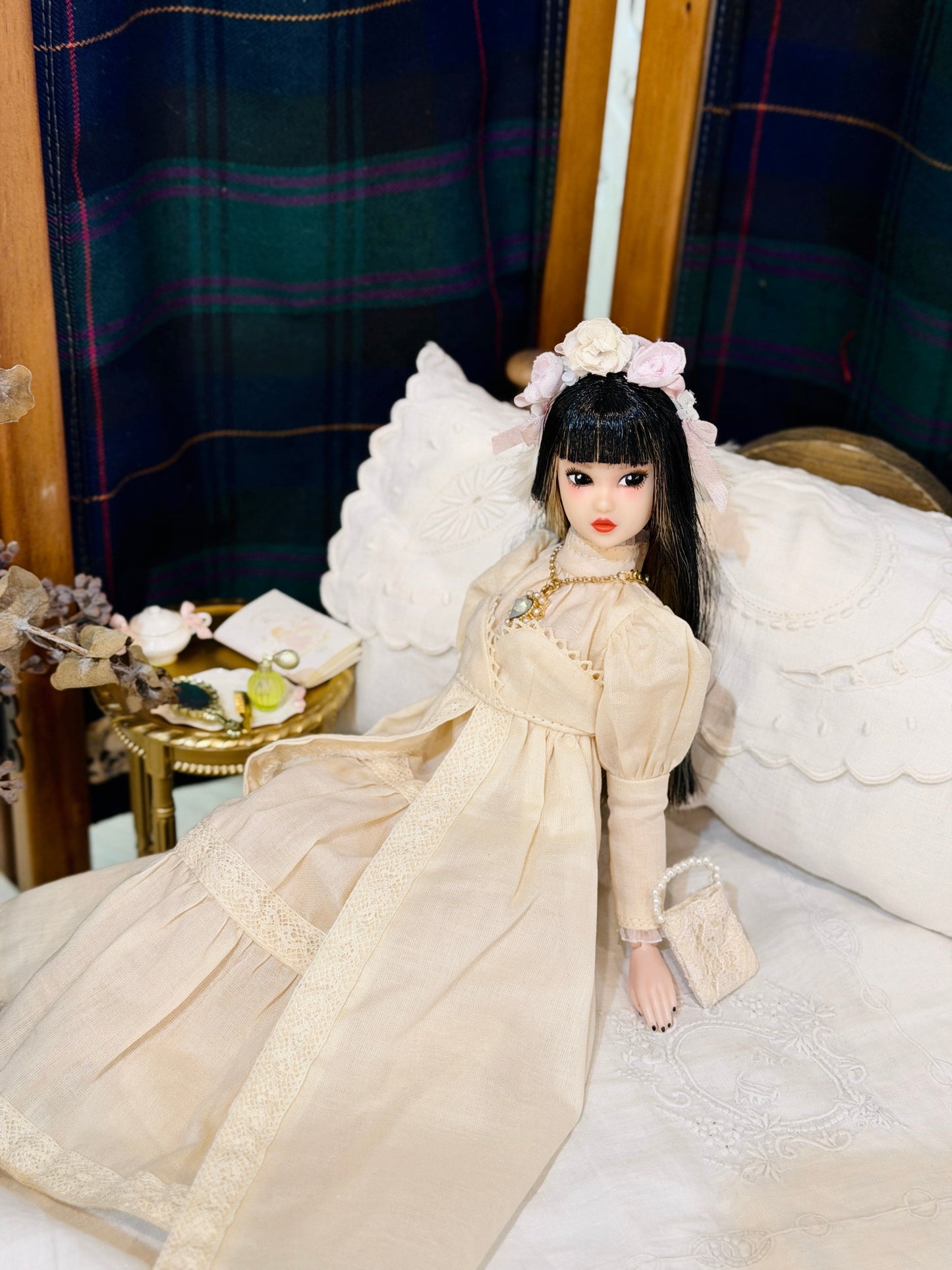 【Licca Castle】Galum Collection 1 高腰洋裝組 / 27cm momoko MISAKI Jenny