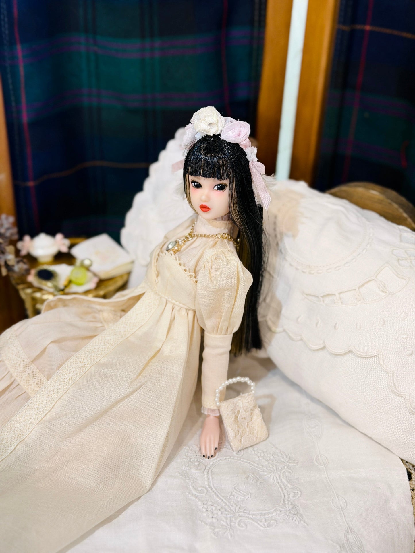 【Licca Castle】Galum Collection 1 高腰洋裝組 / 27cm momoko MISAKI Jenny