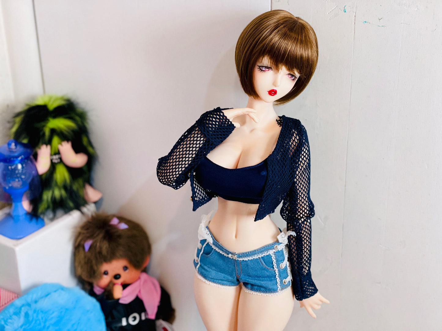 【AZONE】The Luxual 網織罩衫 多色 / BJD 3分 DD AZO2 OB50 Angel Philia - 紀物書館+JiWu Bookstore