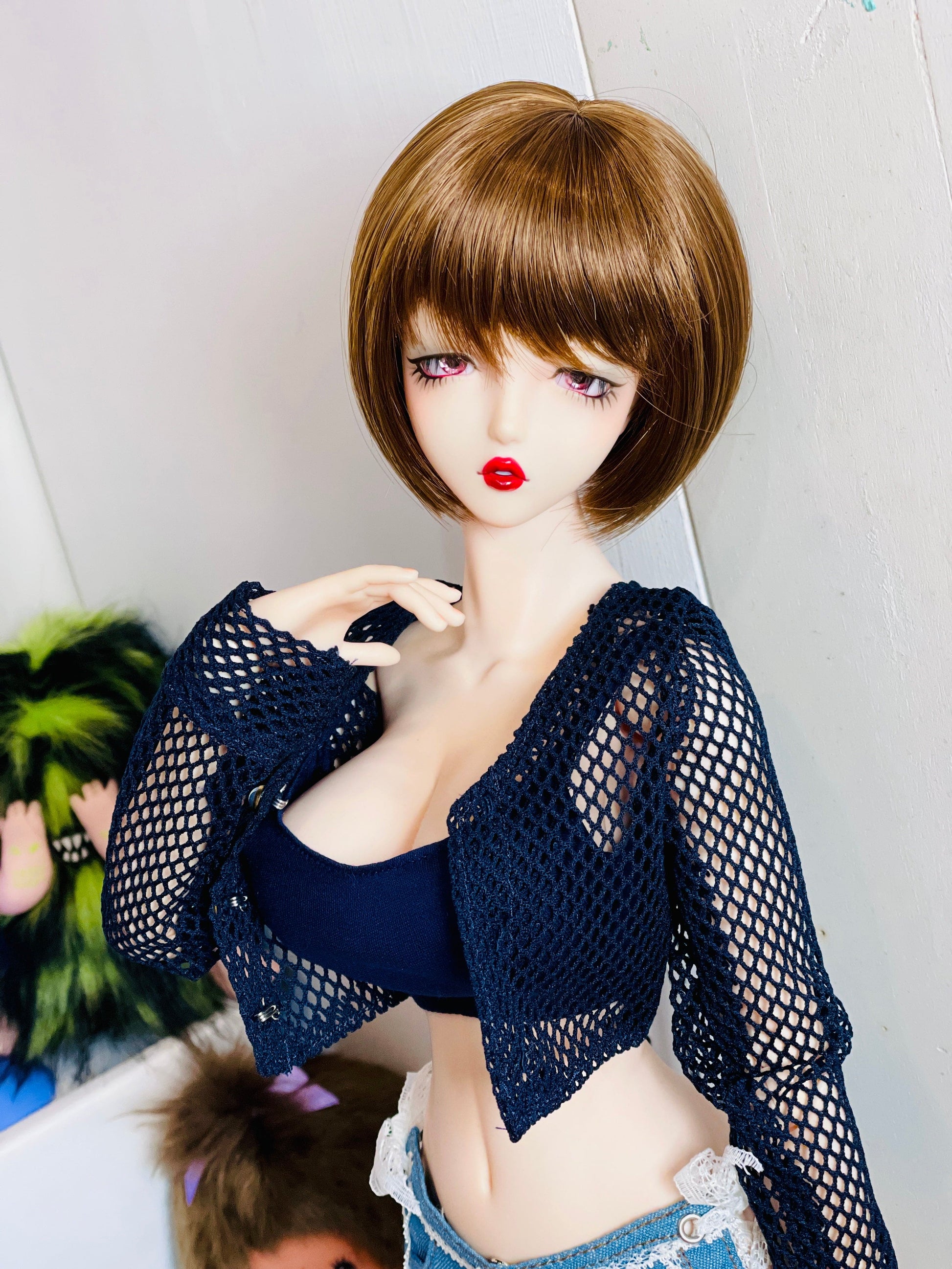 【AZONE】The Luxual 網織罩衫 多色 / BJD 3分 DD AZO2 OB50 Angel Philia - 紀物書館+JiWu Bookstore
