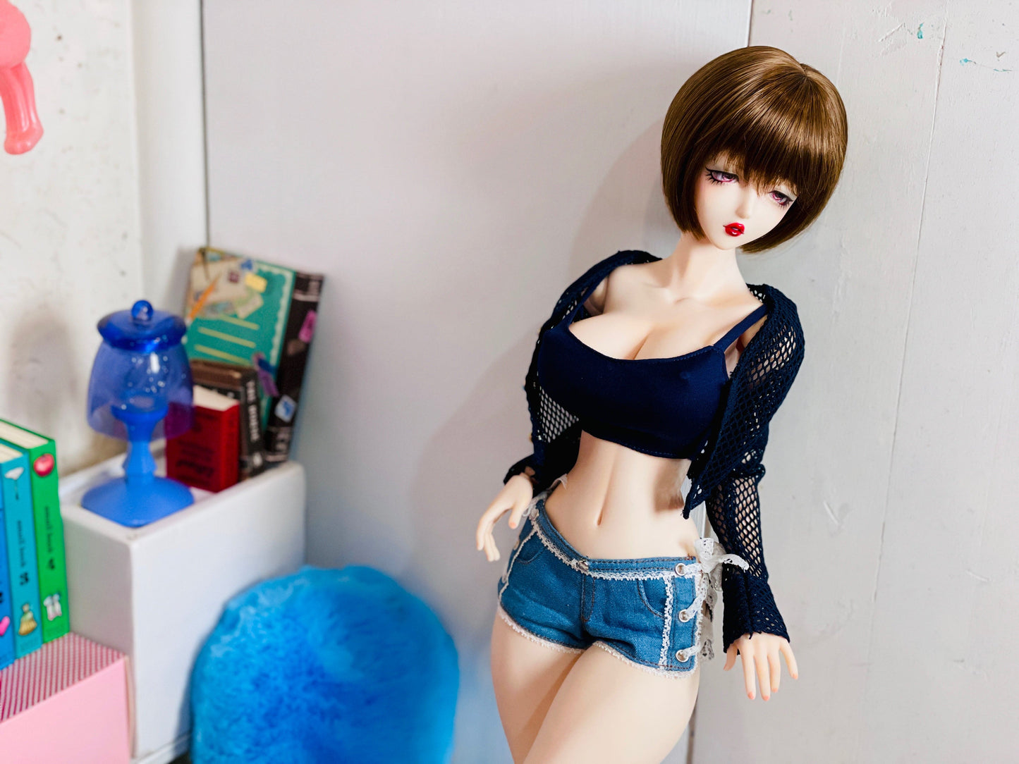 【AZONE】The Luxaul 短版吊帶背心 多色 / BJD 3分 DD AZO2 OB50 Angel Philia - 紀物書館+JiWu Bookstore