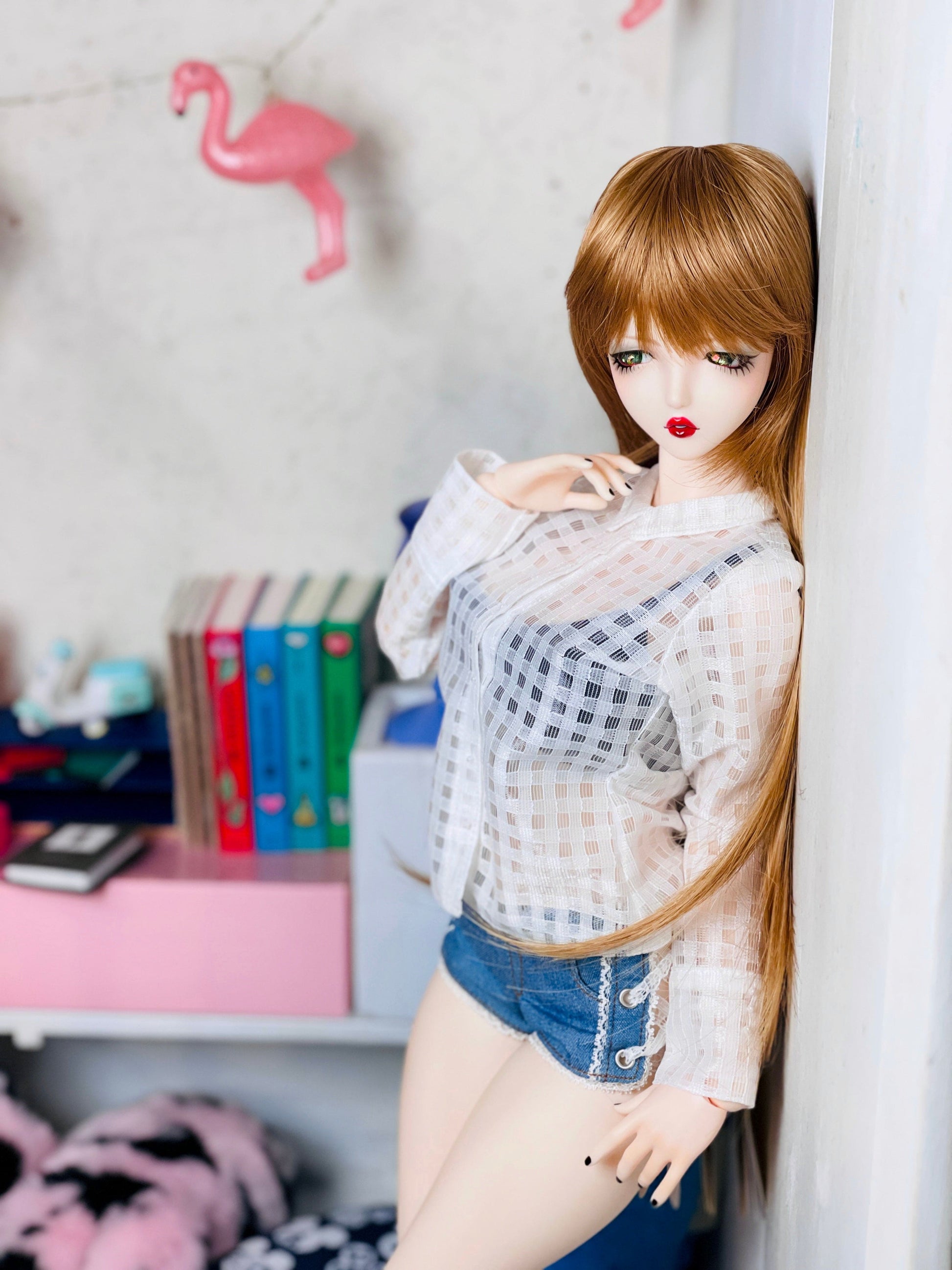 【AZONE】The Luxual 透明格紋襯衫 多色 / BJD 3分 DD AZO2 OB50 - 紀物書館+JiWu Bookstore