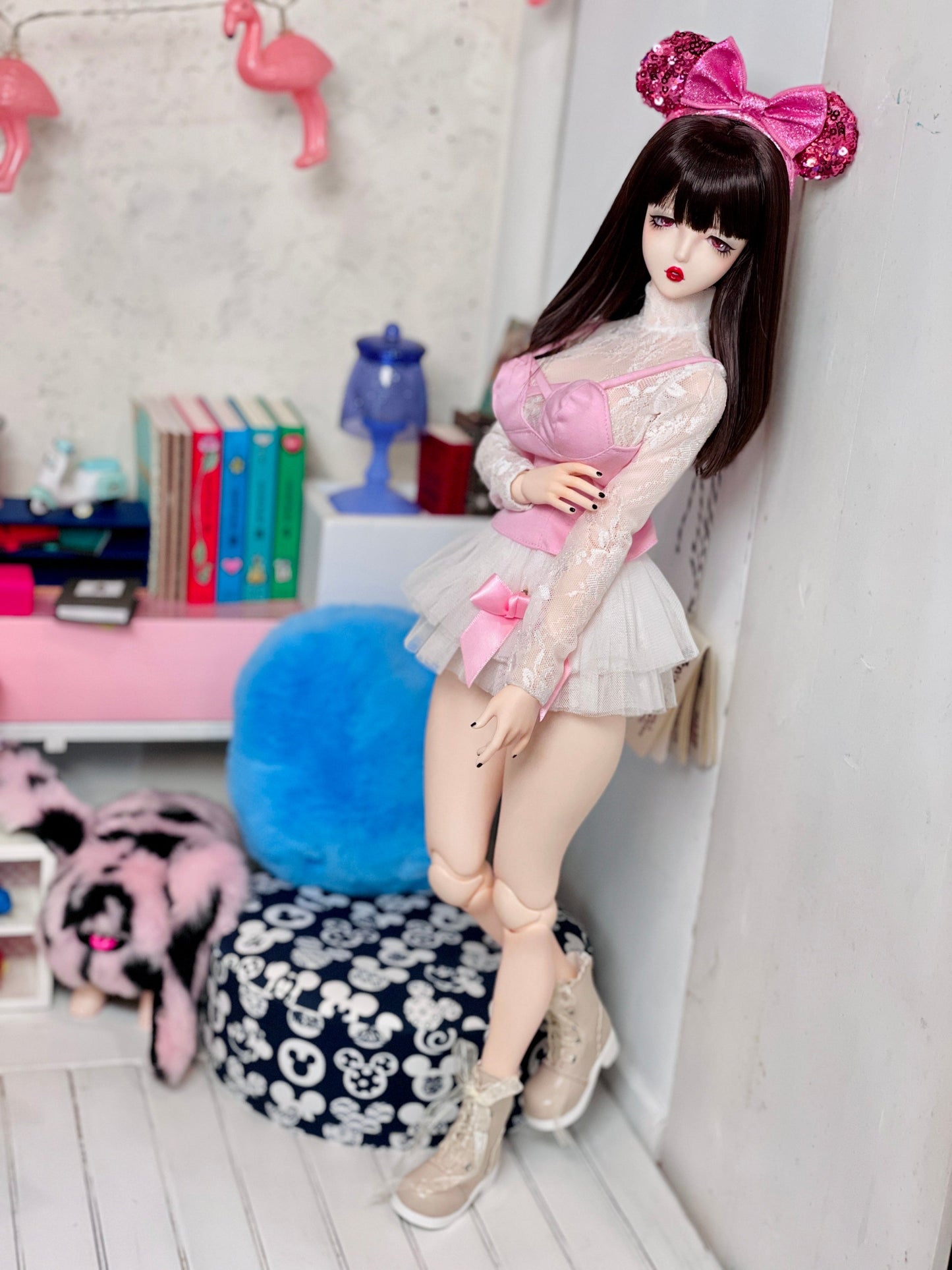【AZONE】交叉肩帶吊帶背心 / BJD 3分 AZO2 48cm 50cm - 紀物書館+JiWu Bookstore
