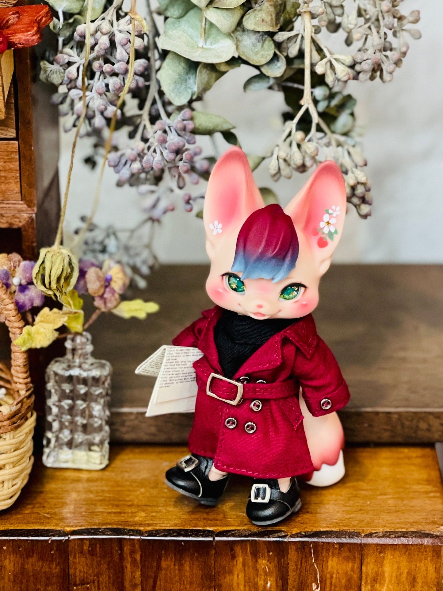 【Dear My Lady】半樹脂閃眼 抹茶 奶綠瞳 小星星 / 10mm BJD kumukuku Cocoriang OBITSU OB11 - 紀物書館+JiWu Bookstore