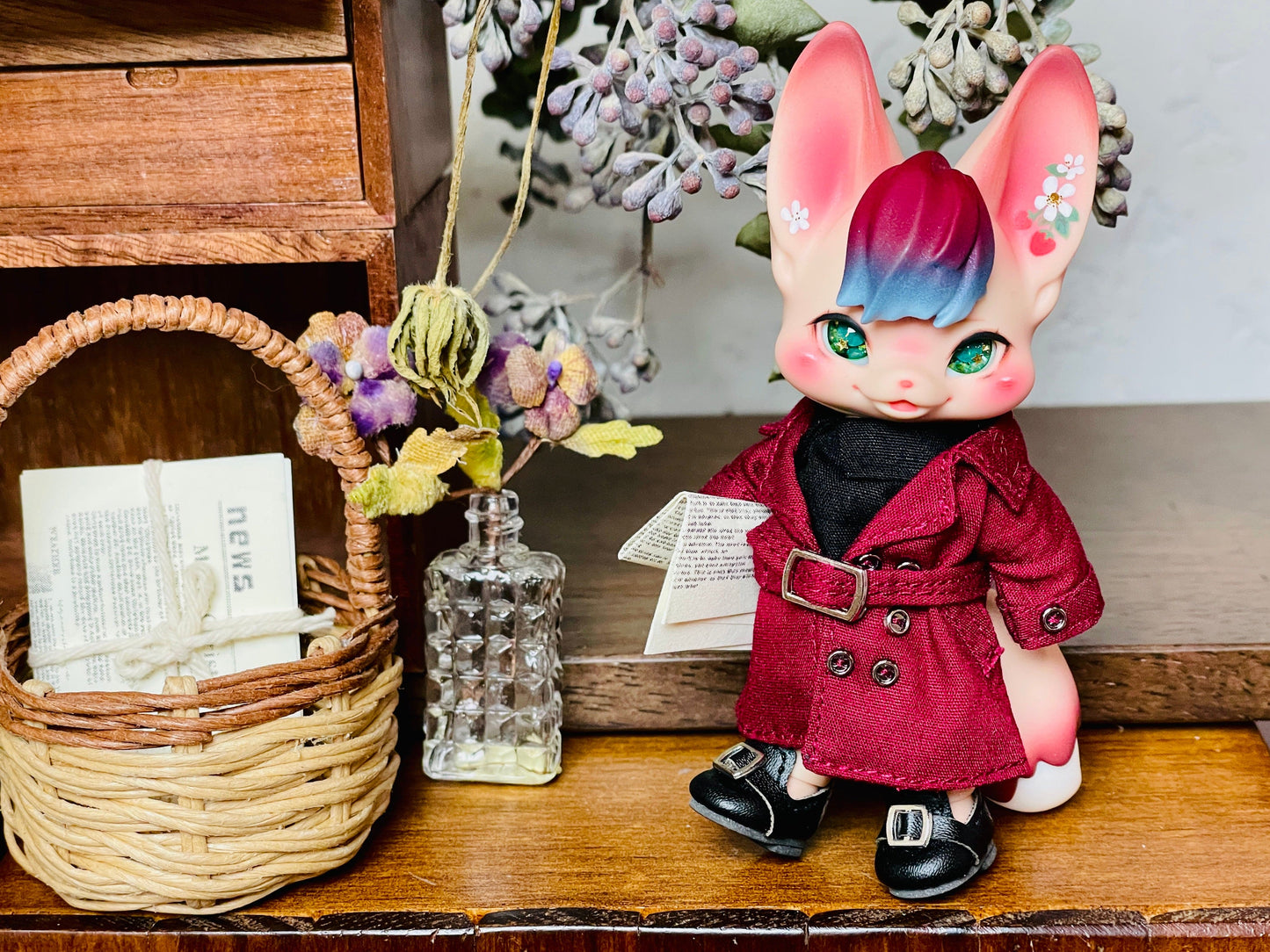 【Dear My Lady】半樹脂閃眼 抹茶 奶綠瞳 小星星 / 10mm BJD kumukuku Cocoriang OBITSU OB11 - 紀物書館+JiWu Bookstore