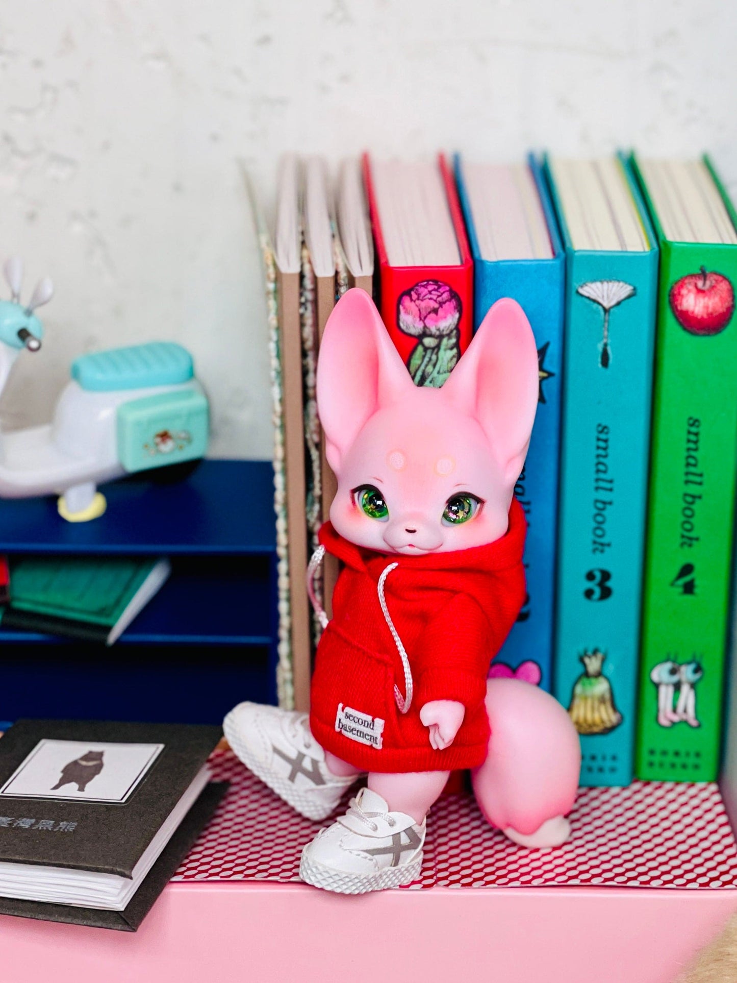 【Dear My Lady】半樹脂閃眼 抹茶 黑瞳 小星星 / 8mm BJD kumukuku Cocoriang OBITSU OB11 - 紀物書館+JiWu Bookstore