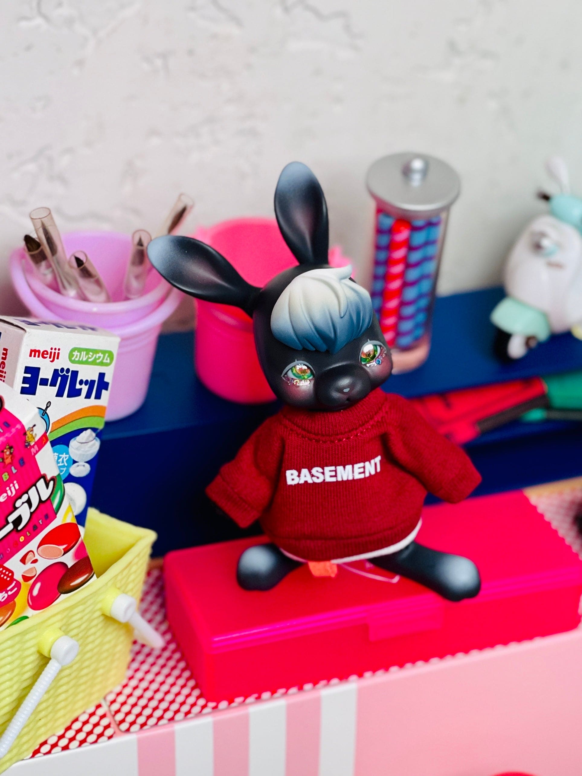 【Dear My Lady】半樹脂閃眼 哈密瓜 泡泡糖 小星星 / 8mm BJD kumukuku Cocoriang OBITSU OB11 - 紀物書館+JiWu Bookstore