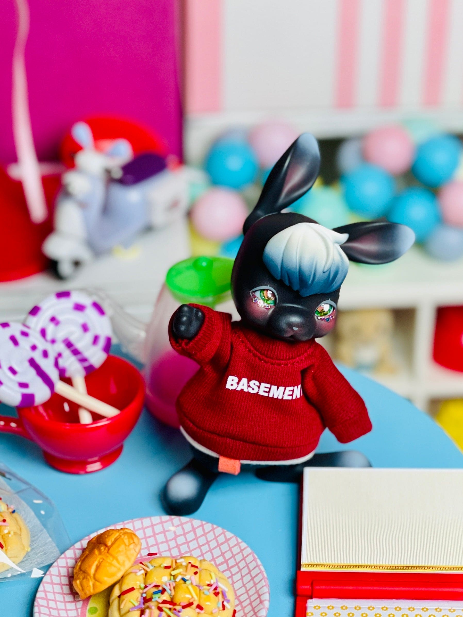 【Dear My Lady】半樹脂閃眼 哈密瓜 泡泡糖 小星星 / 8mm BJD kumukuku Cocoriang OBITSU OB11 - 紀物書館+JiWu Bookstore