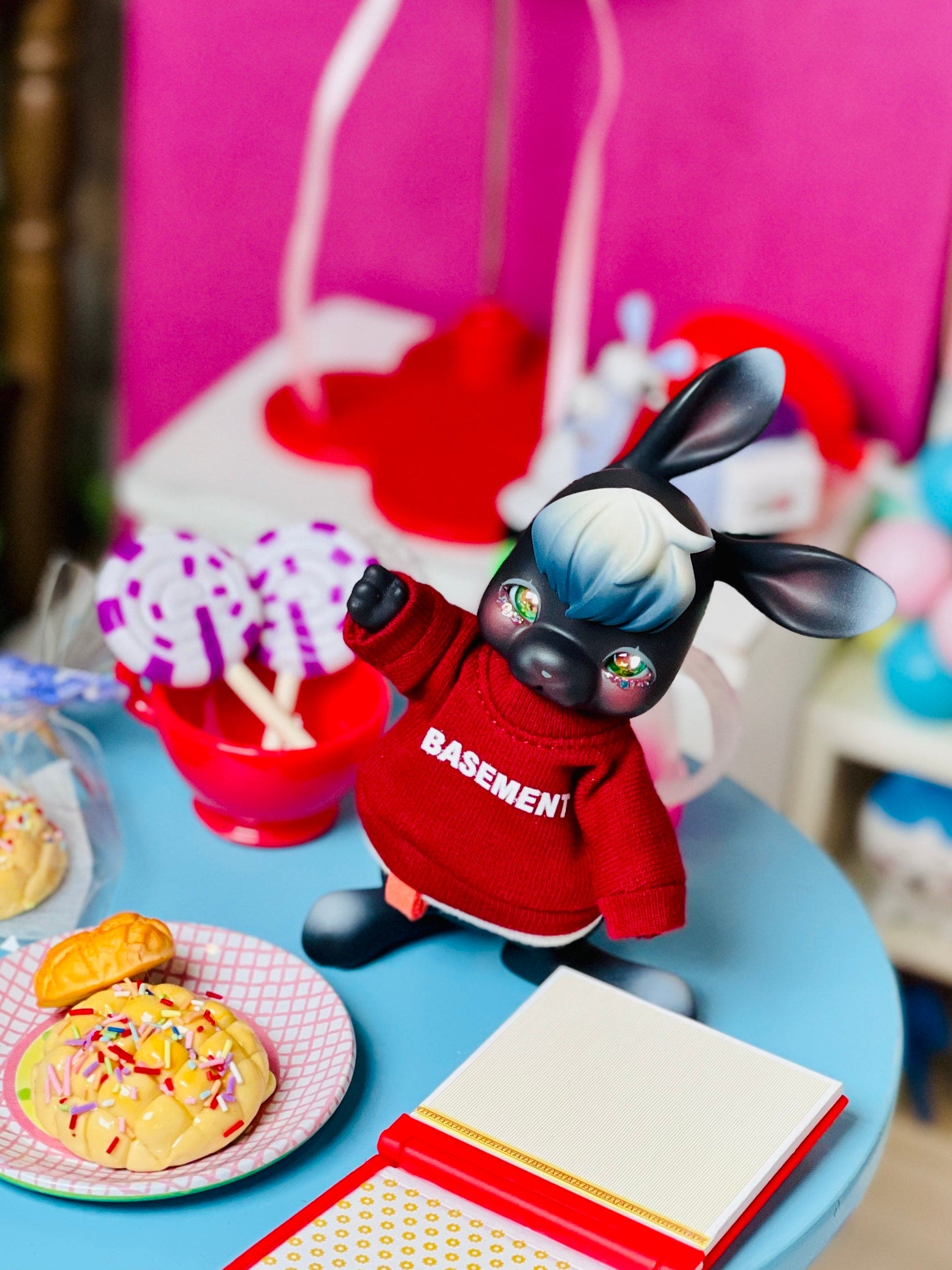 【Dear My Lady】半樹脂閃眼 哈密瓜 泡泡糖 小星星 / 8mm BJD kumukuku Cocoriang OBITSU OB11 - 紀物書館+JiWu Bookstore