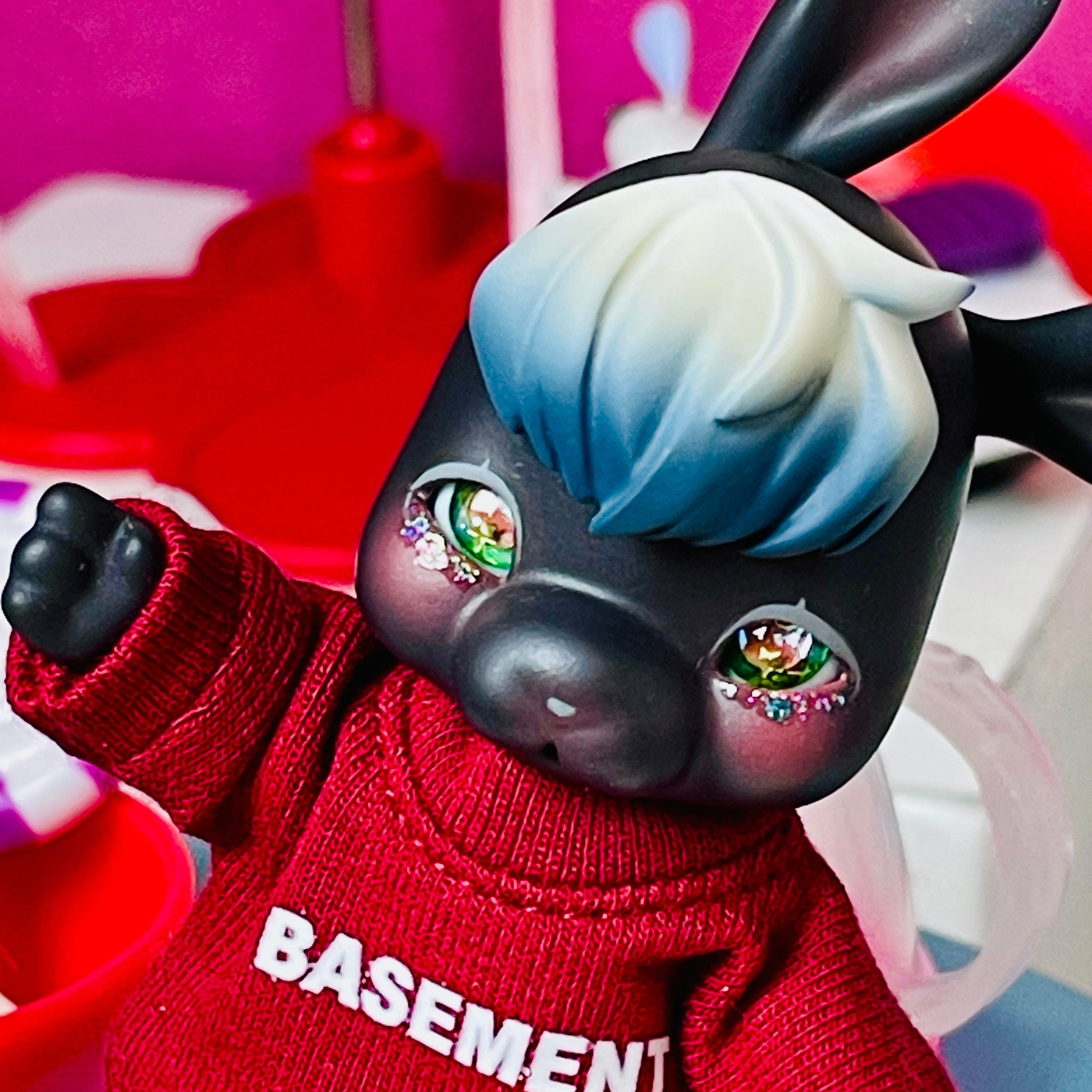 【Dear My Lady】半樹脂閃眼 哈密瓜 泡泡糖 小星星 / 8mm BJD kumukuku Cocoriang OBITSU OB11 - 紀物書館+JiWu Bookstore