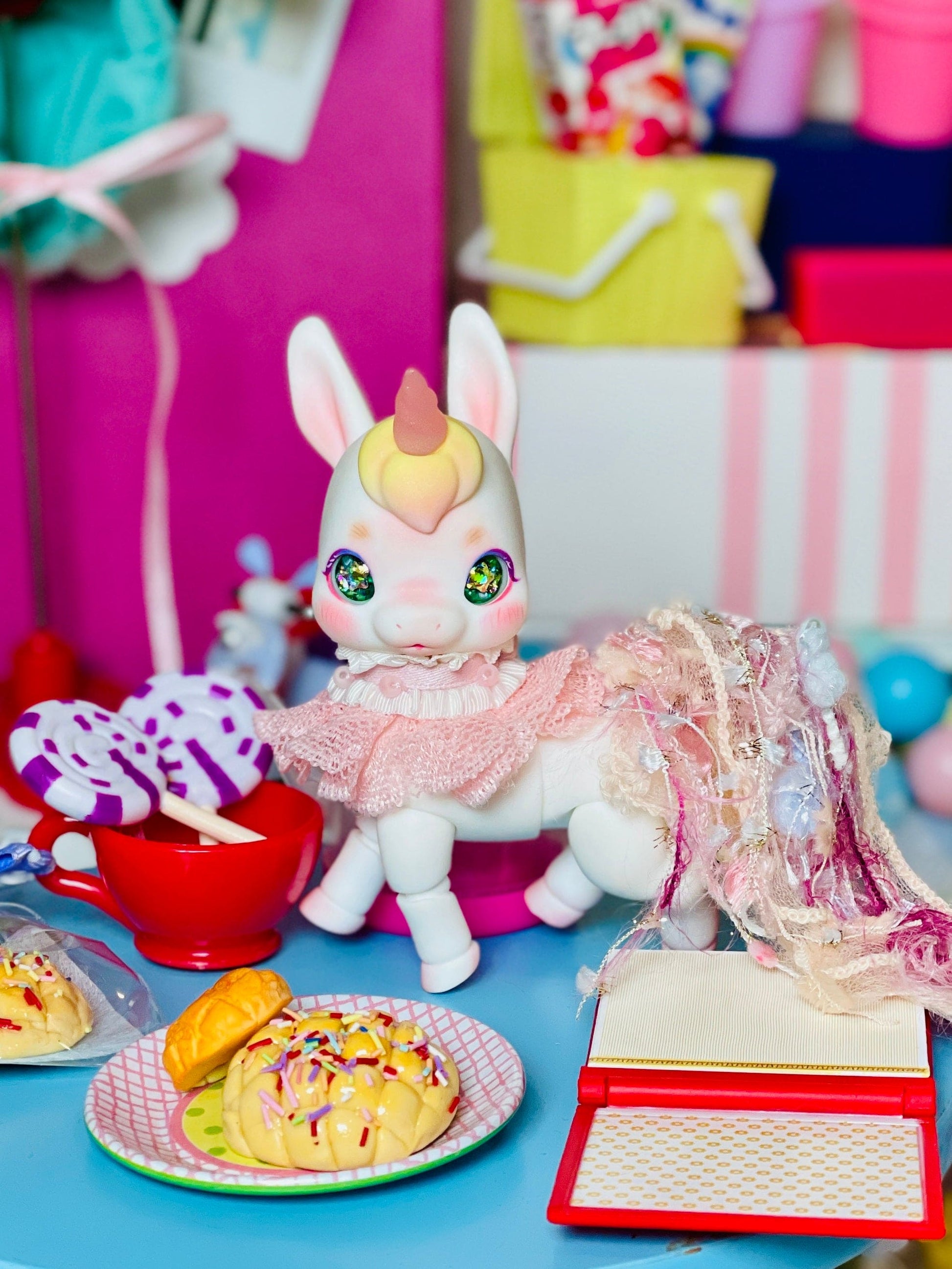 【Dear My Lady】半樹脂閃眼 抹茶 香檳星瞳 / 12mm BJD Cocoriang AngelPhilia 1/4 1/6 - 紀物書館+JiWu Bookstore