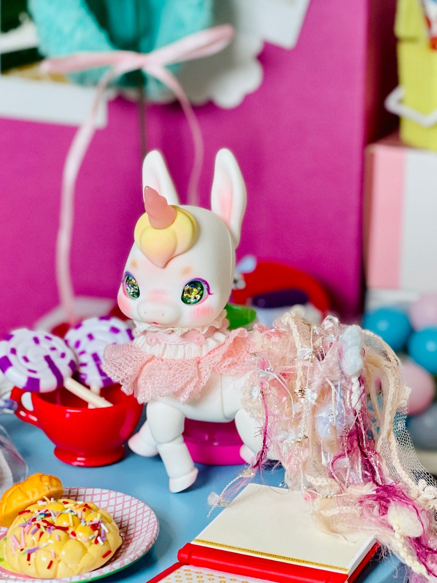 【Dear My Lady】半樹脂閃眼 抹茶 香檳星瞳 / 12mm BJD Cocoriang AngelPhilia 1/4 1/6 - 紀物書館+JiWu Bookstore