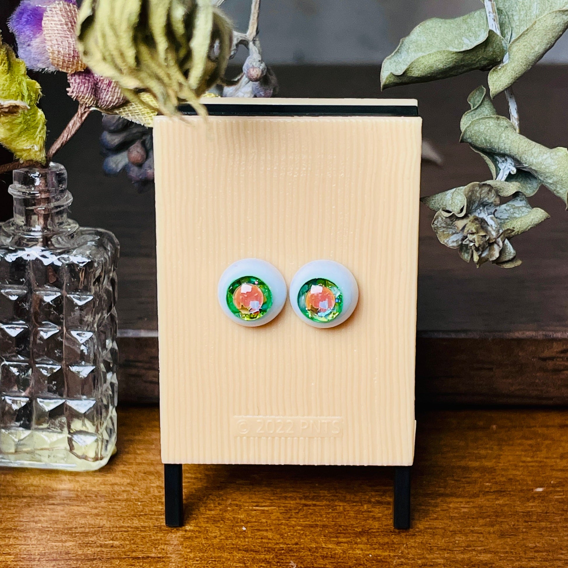 【Dear My Lady】半樹脂閃眼 哈密瓜 泡泡糖 小星星 / 8mm BJD kumukuku Cocoriang OBITSU OB11 - 紀物書館+JiWu Bookstore