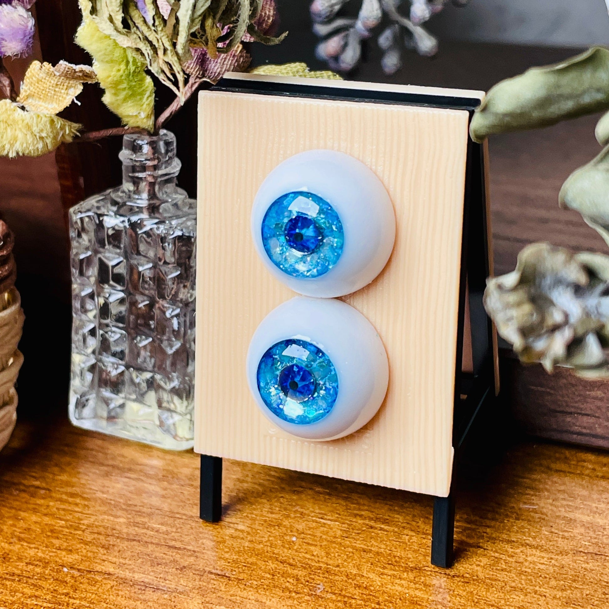 【Dear My Lady】半樹脂閃眼 海洋寶藏 深藍鑽瞳 / 16mm BJD 1/3 1/4 iMdaDoll AngelPhilia - 紀物書館+JiWu Bookstore