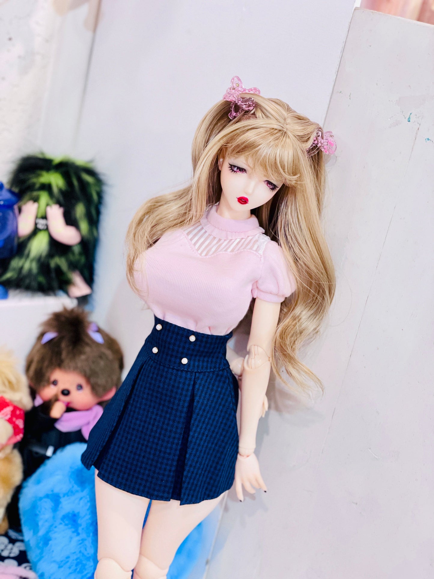 【AZONE】高腰迷你裙 / BJD 1/3 OB50 50cm AZO2 Angel Philia - 紀物書館+JiWu Bookstore