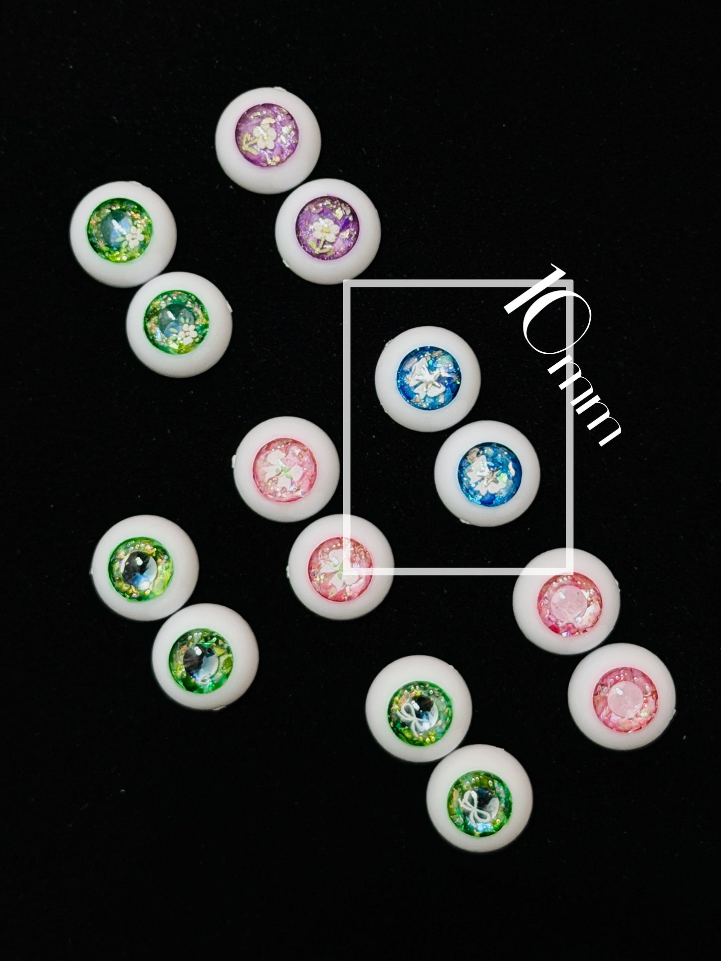 【Dear My Lady】16562 藍 / 10mm BJD kumukuku Cocoriang OBITSU OB11