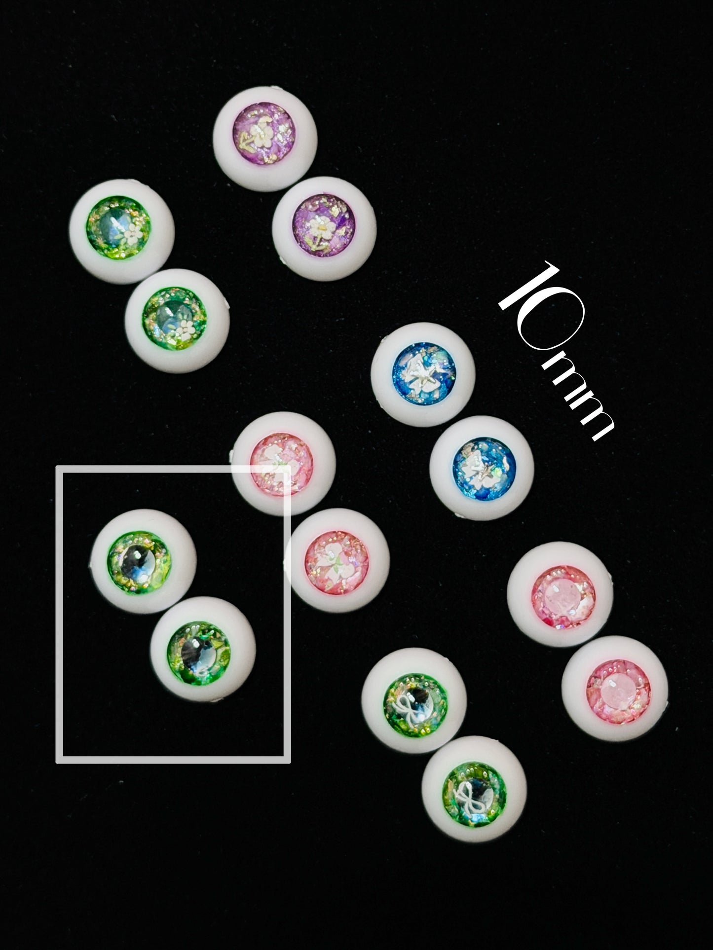 【Dear My Lady】16560 綠 / 10mm BJD kumukuku Cocoriang OBITSU OB11